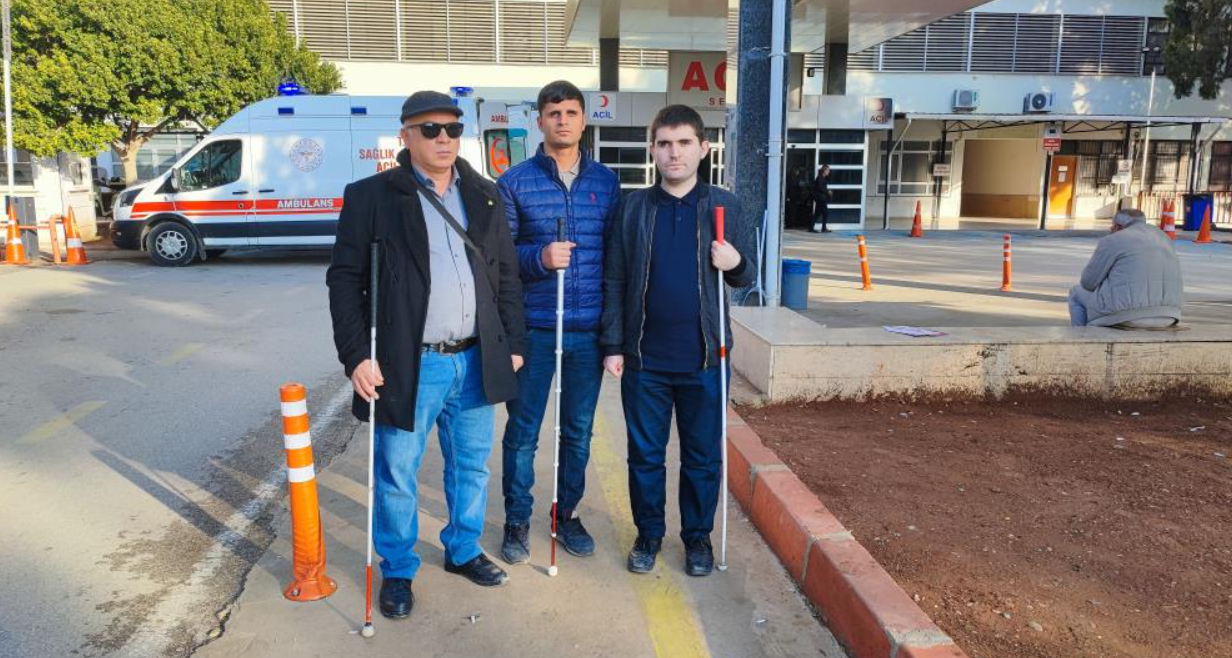 Adana'da Belediye Otobüsü Faciası Görme Engelli Öğretmen Çift Yoğun Bakımda (2)