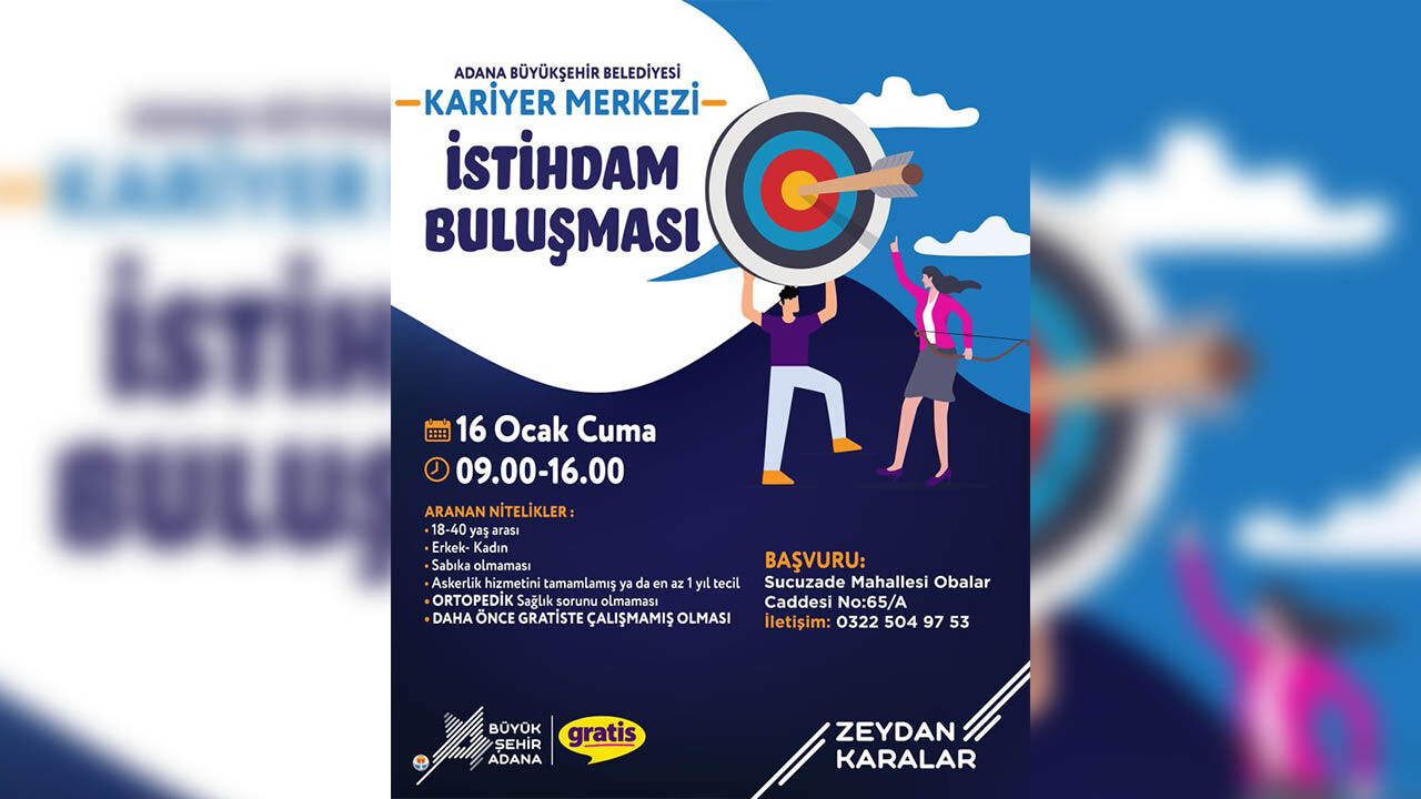 Adana’da İş Arayanlar Dikkat Yüzlerce Kişiye İş Fırsatı1
