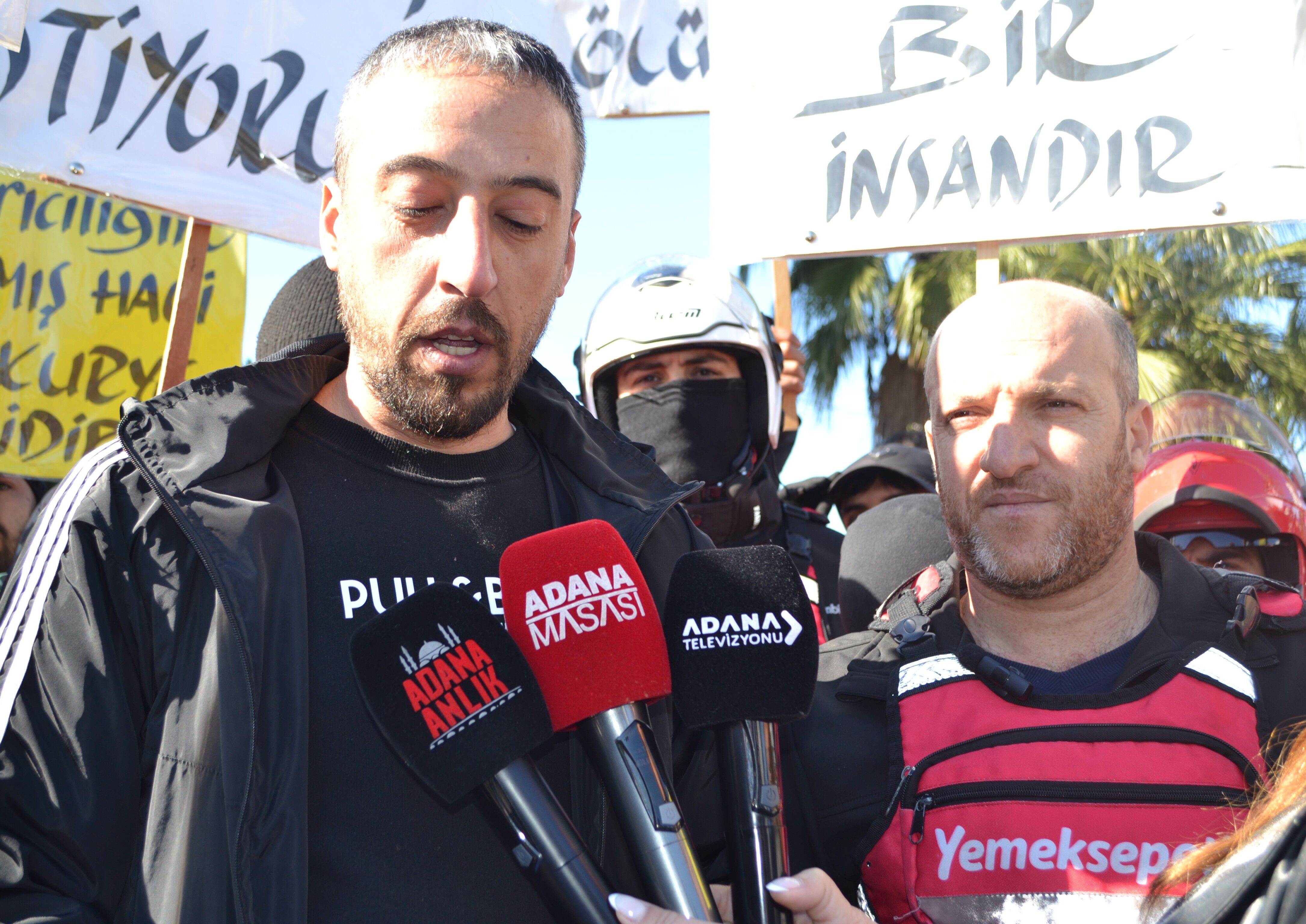 Adana’da Kuryeler Kontak Kapatıyor (2)
