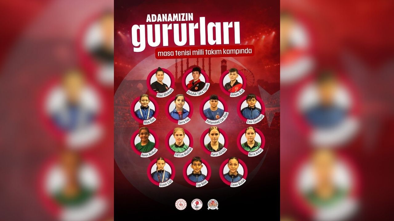 Adana’dan 14 Sporcu Masa Tenisinde Milli Kampa Davet Edildi-2