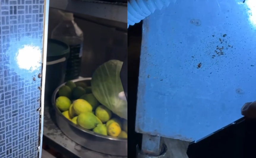 Avm’de Yemek Skandalı Böcek Yuvaları Kameralara Yansıdı (1)