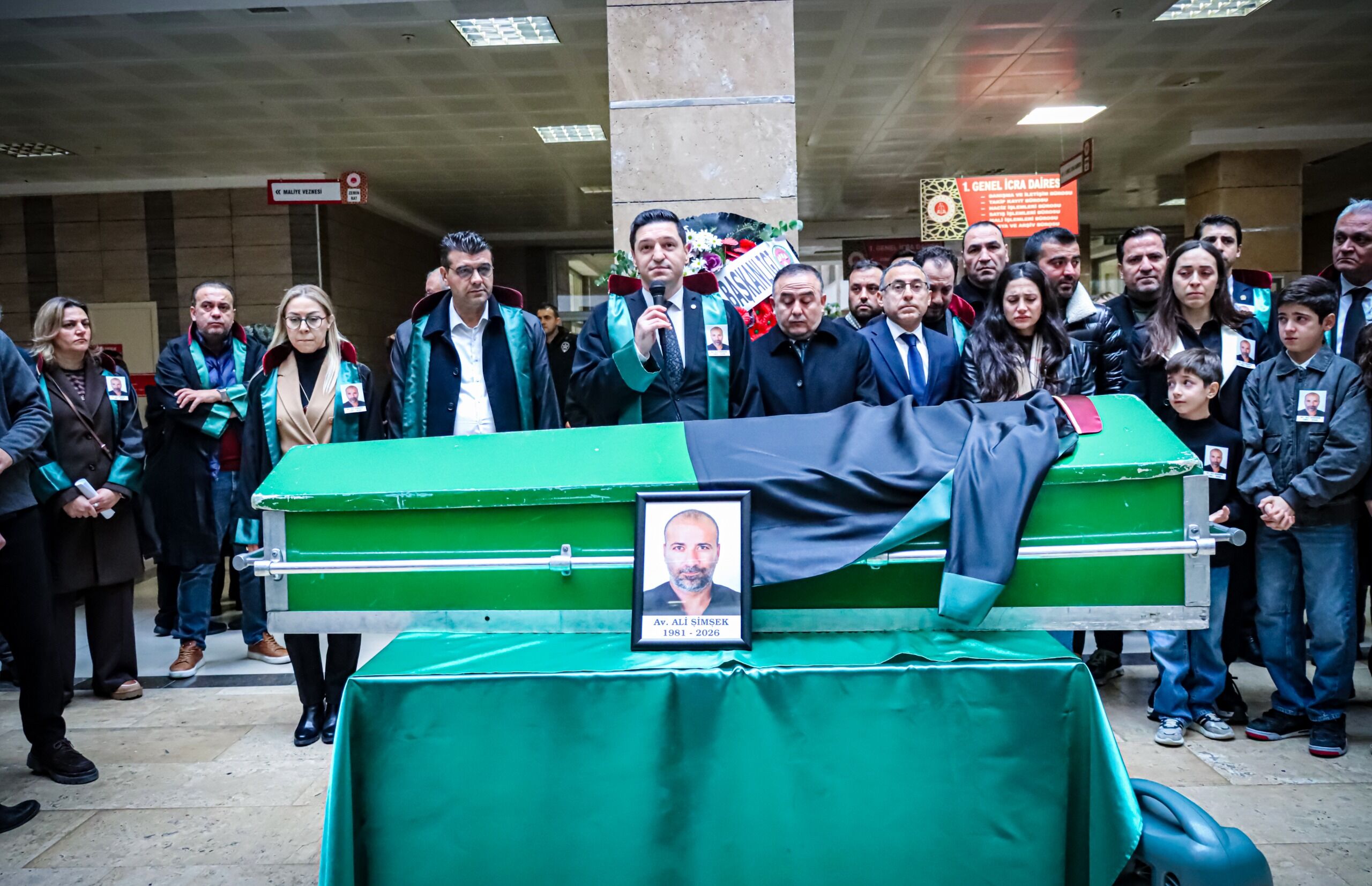 Avukat Ali Şimşek’e Meslektaşlarından Son Görev (4)