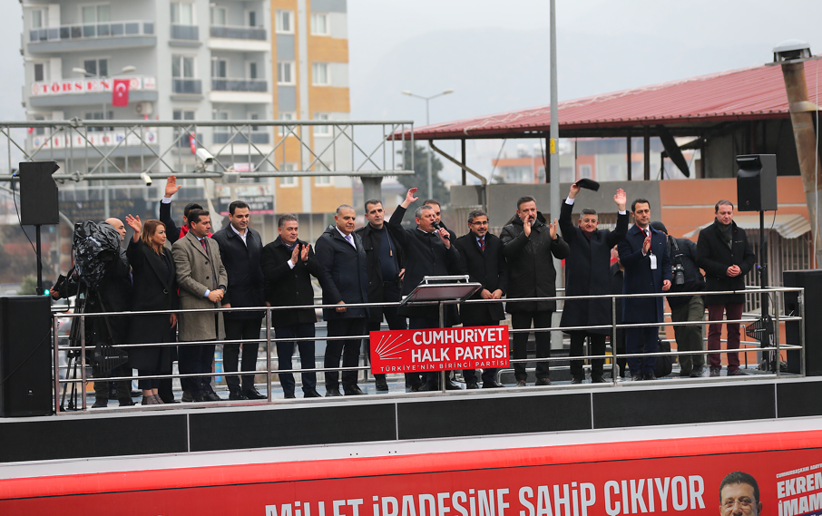Chp Hatay Mitinginde Özgür Özel’den Erken Seçim Mesajı (2)
