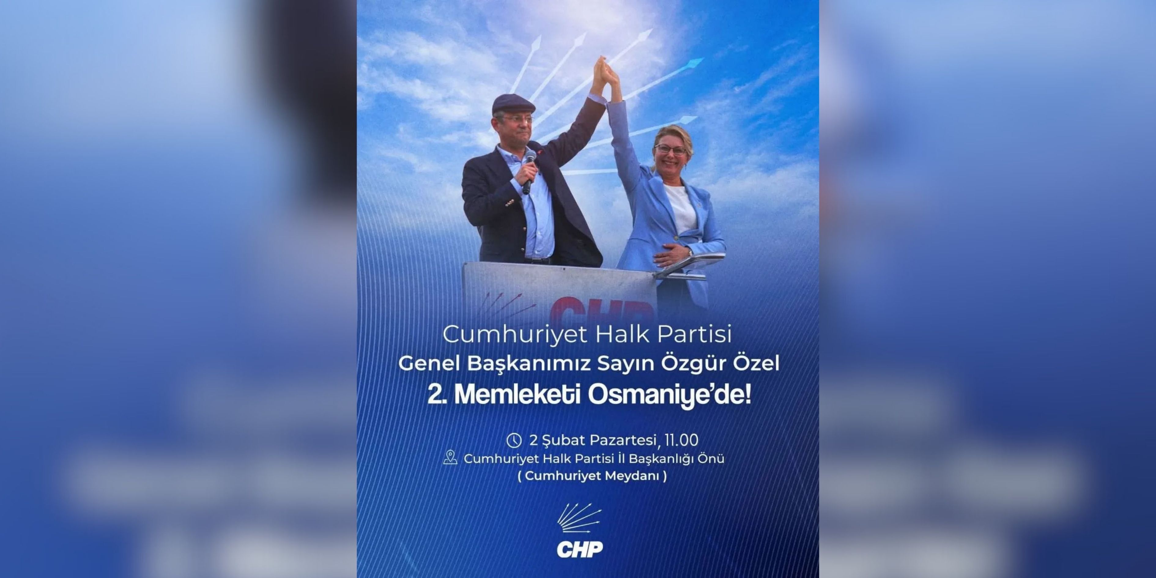 Chp Lideri Özgür Özel Osmaniye’ye Geliyor-1