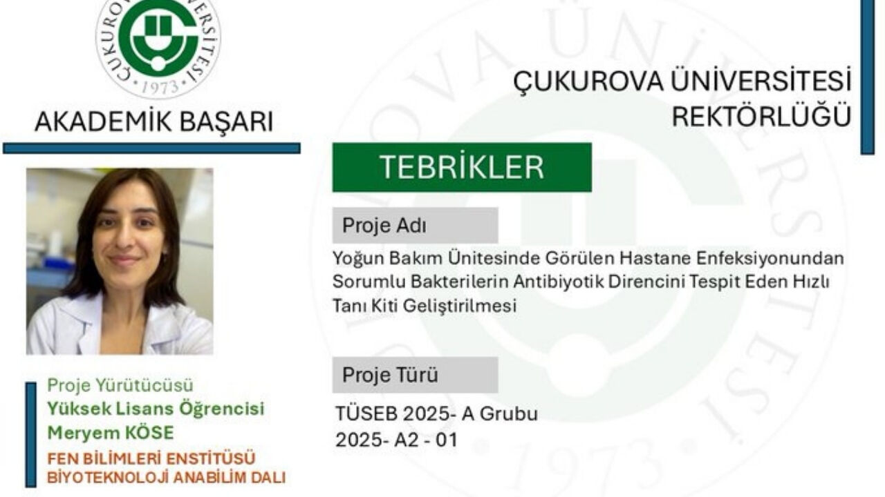 Çukurova Üniversitesi’nden Bilim Dünyasına Üç Önemli Proje (1)-1