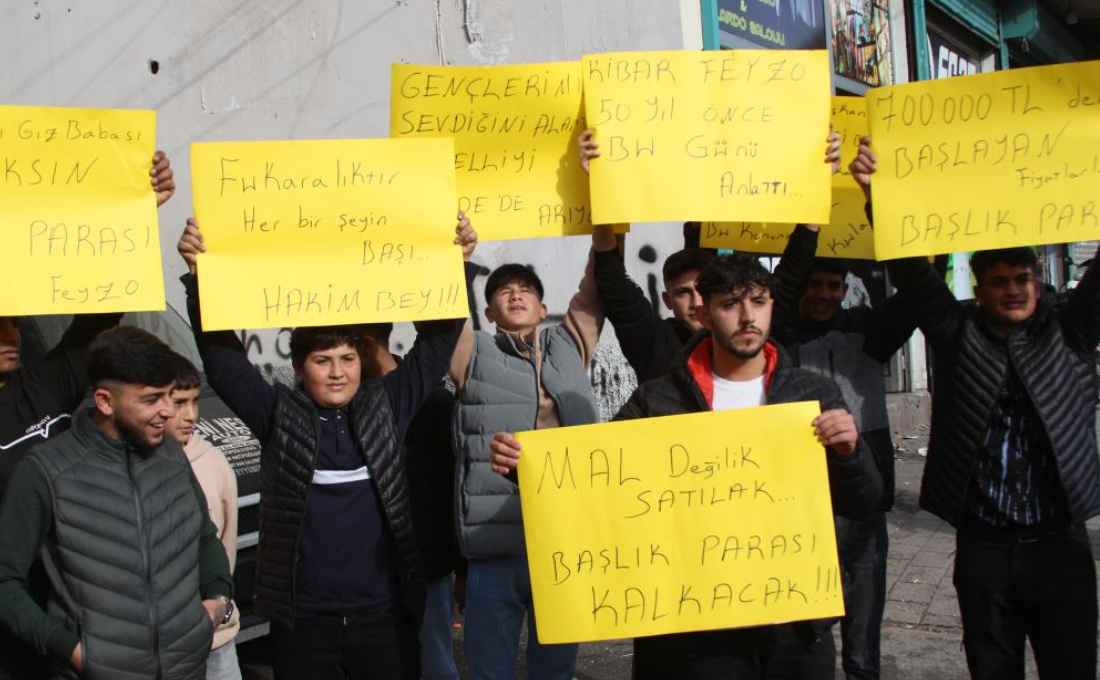 Kibar Feyzo Gerçek Oldu Adana'da Gençler Başlık Parası Yüzünden Isyan Etti (1)
