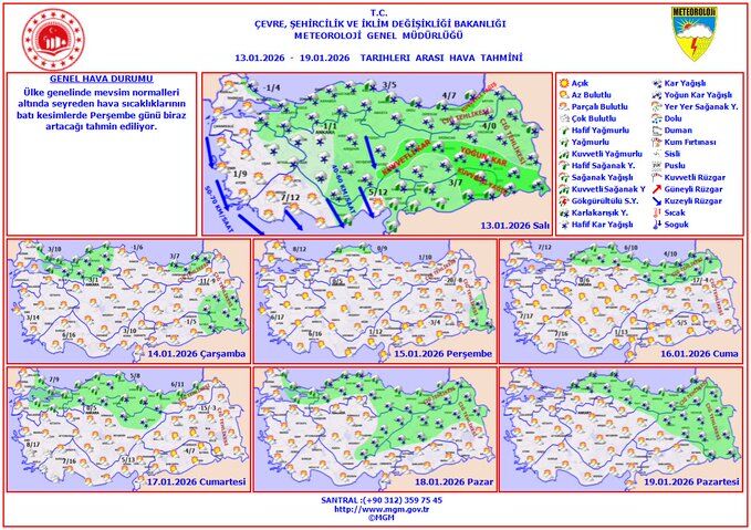 Meteoroloji Uyardı Adana’da Soğuk Hava Etkisini Artırıyor!