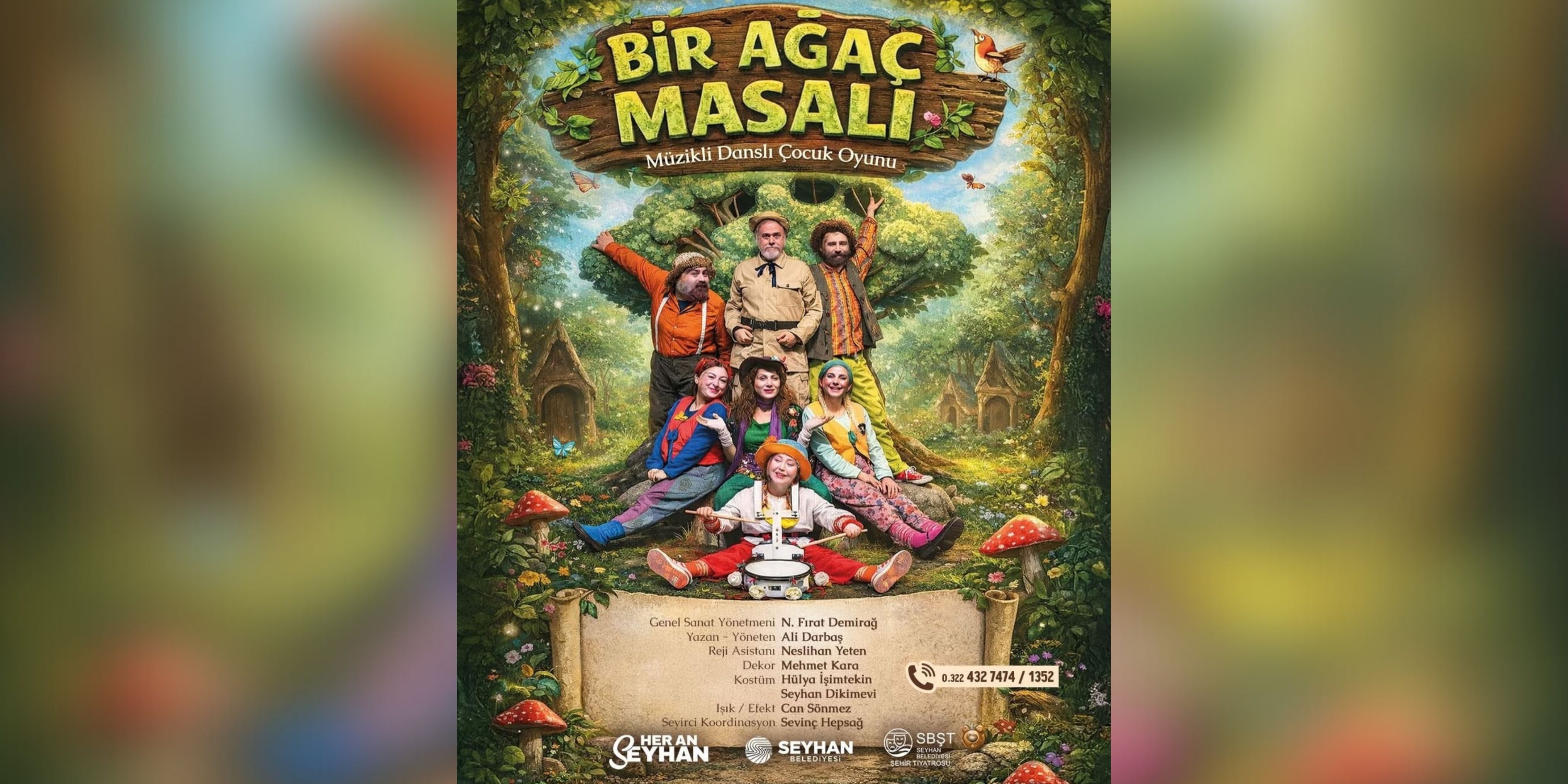 Minikler İçin Masal Zamanı Doğanın Kalbinden Sahneye-1