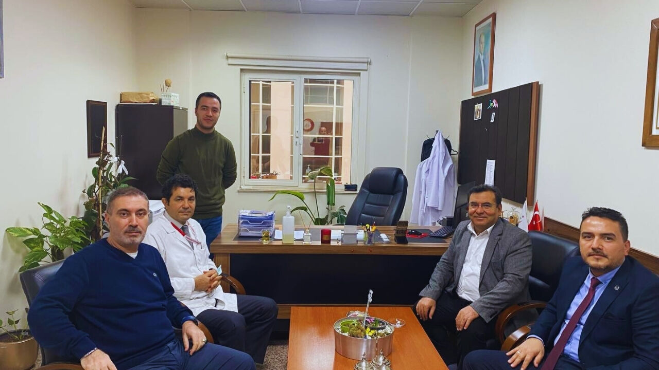 Sağlık Sen’den Çukurova Devlet Hastanesi Yönetimine Ziyaret (1)
