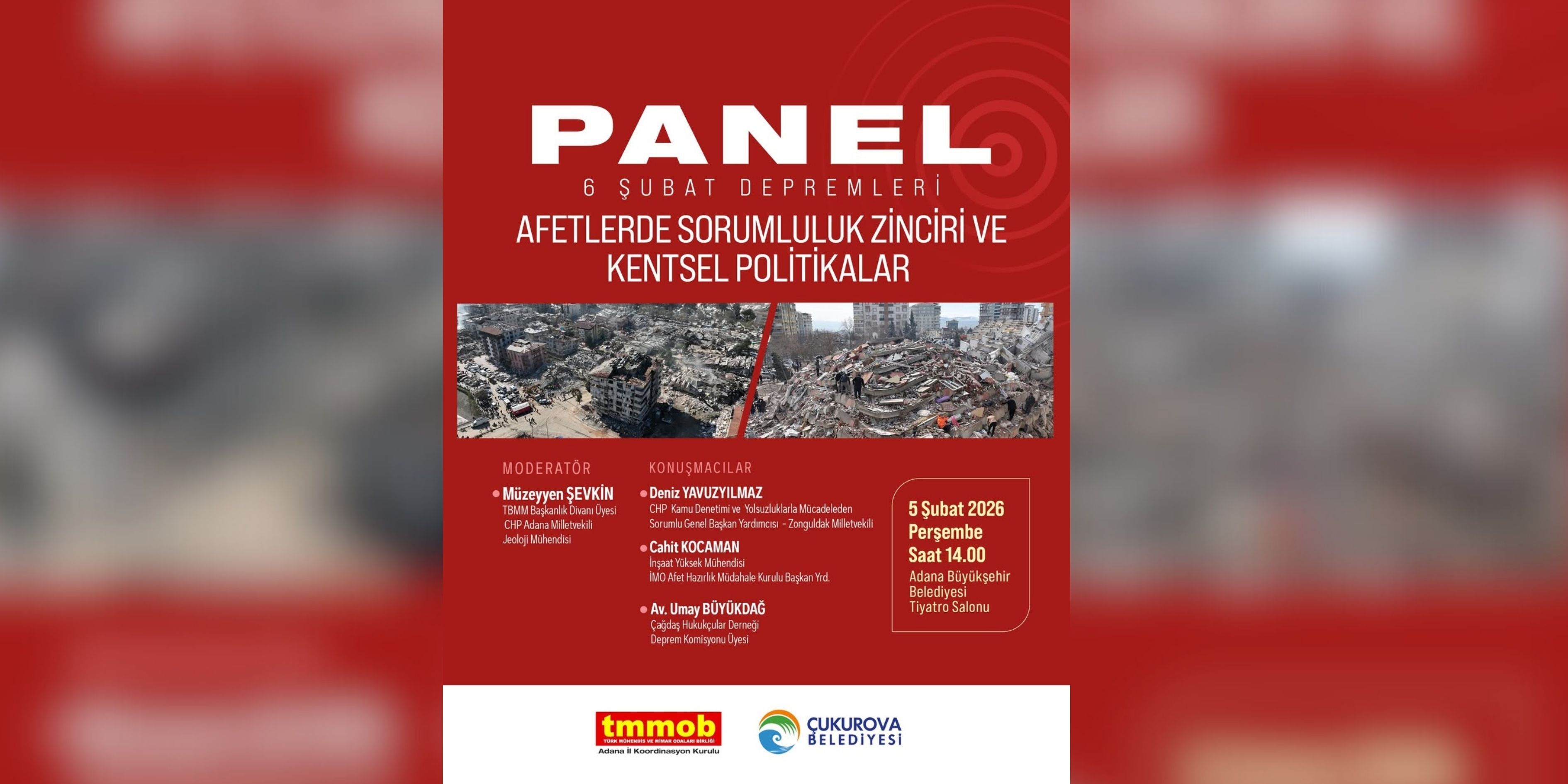 6 Şubat’ın 3. Yılında Sorumluluklar Konuşulacak-1