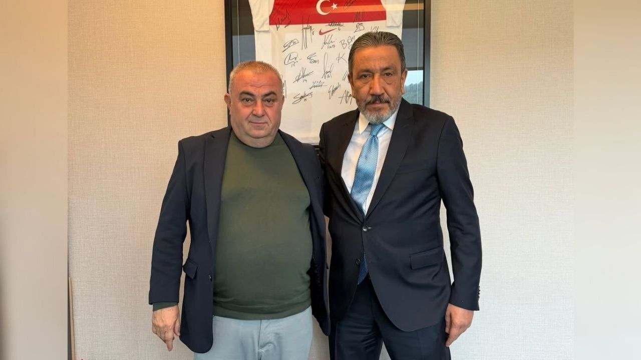 Adana 01 Fk Başkanı Kutlu’dan Hacıosmanoğlu’na Ziyaret (1)