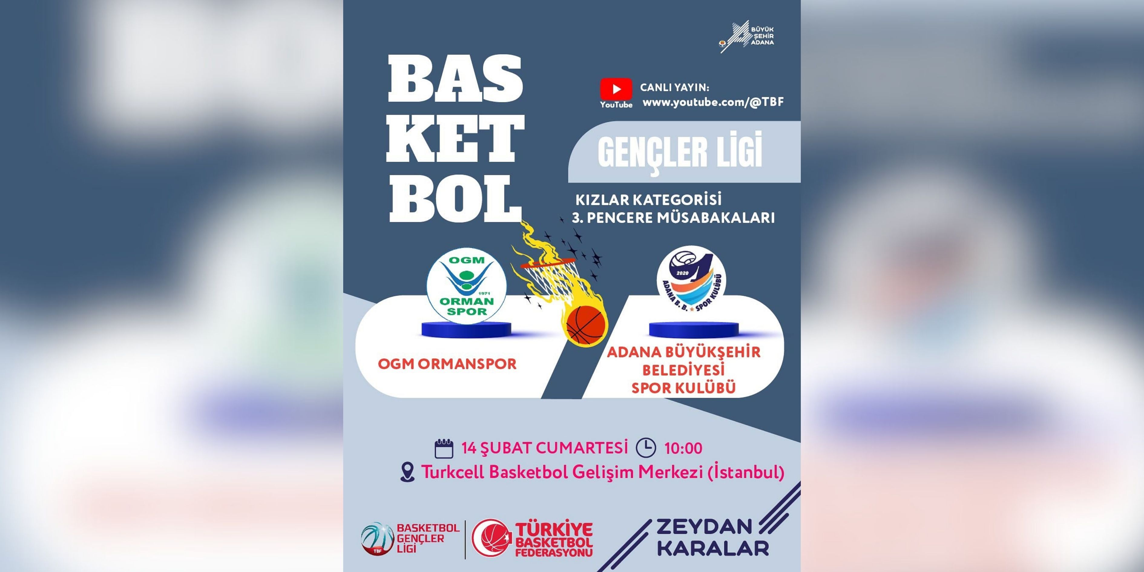 Adana Bşb Spor Kulübü, Basketbol Gençler Ligi’nde İstanbul’da Parkeye Çıkıyor (3)