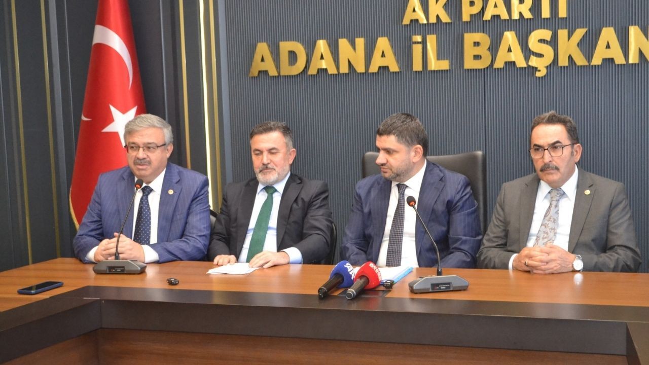 Ak Parti Heyeti Adana’da Deprem Konutları Ve Dayanışma Mesajı