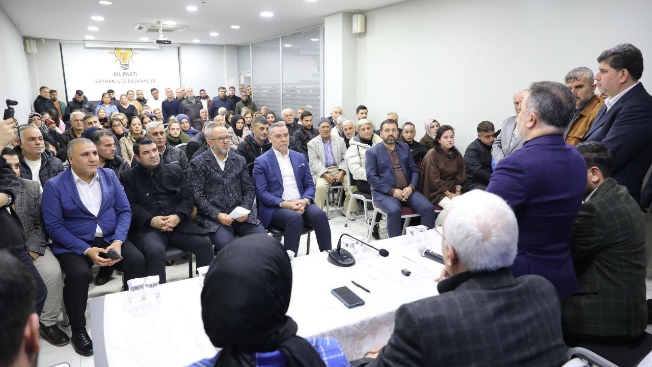 Ak Parti Seyhan 13. Bölge Mahalle Toplantısı Gerçekleştirildi