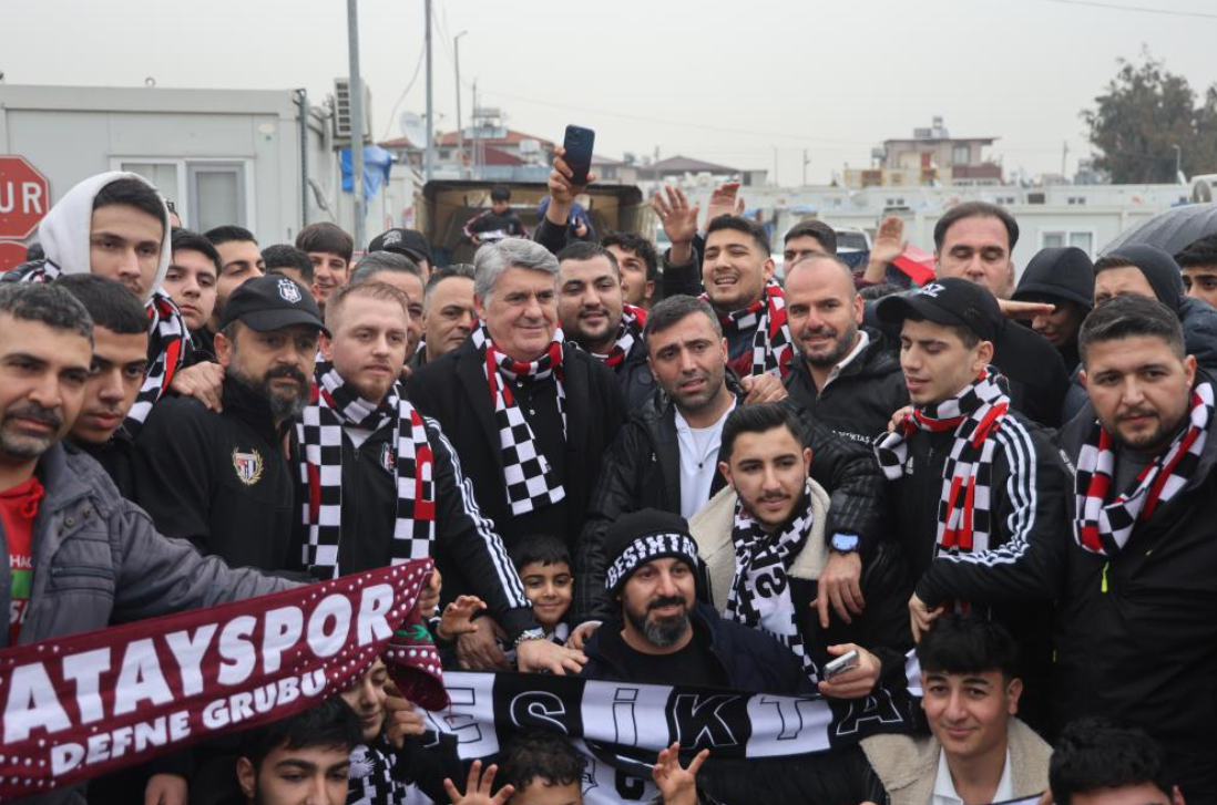 Beşiktaş’tan Depremzede Çocuklara Destek Ziyareti (1)-1