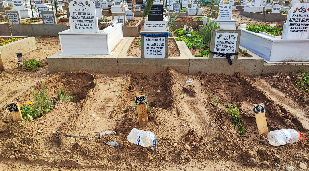 Buruk Mezarlığı Selde Harabeye Döndü Mezarlar Çöktü, Aileler Isyan Etti (1)