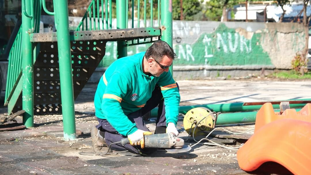 Ceyhan’ın Parkları Bahara Hazırlanıyor (1)