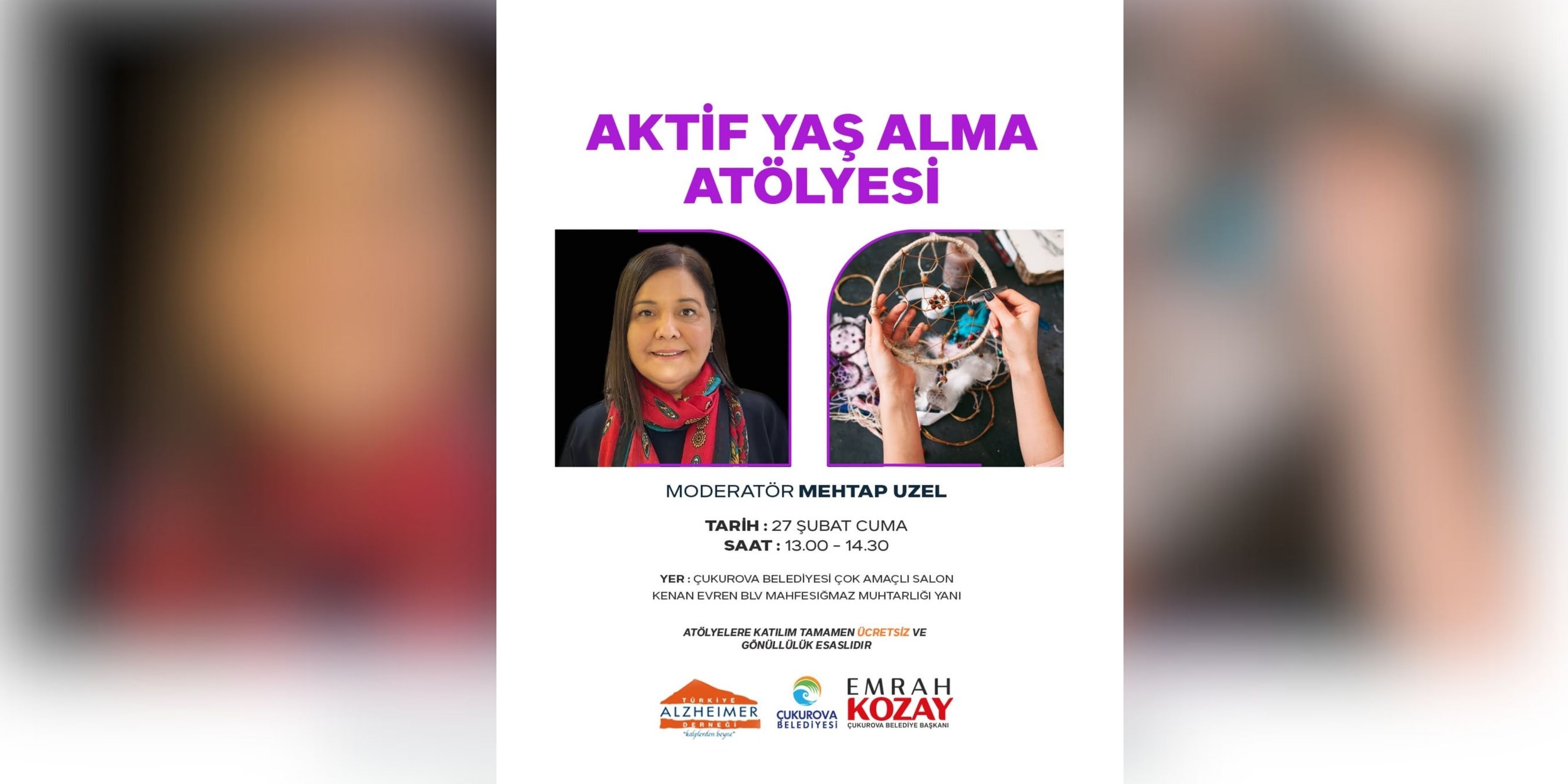 Çukurova’da Aktif Ve Sağlıklı Yaş Alma Buluşması-1