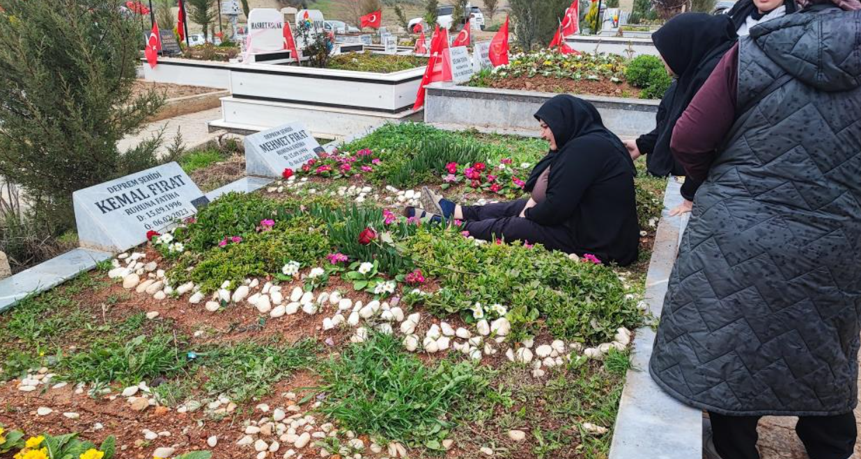 Depremin 3. Yılında Kabasakal Mezarlığı Acının En Sessiz Tanığı Oldu (3)