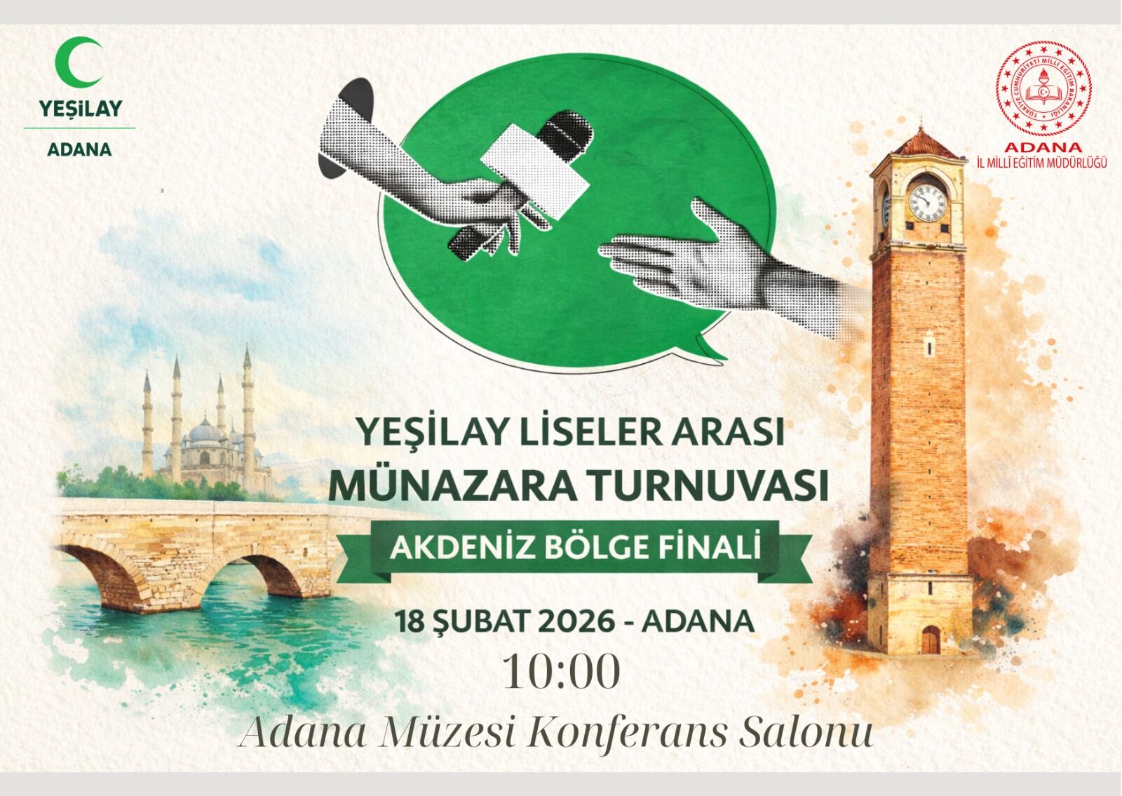 Gençler Münazara Sahnesinde Bölge Finali Adana’da (1)