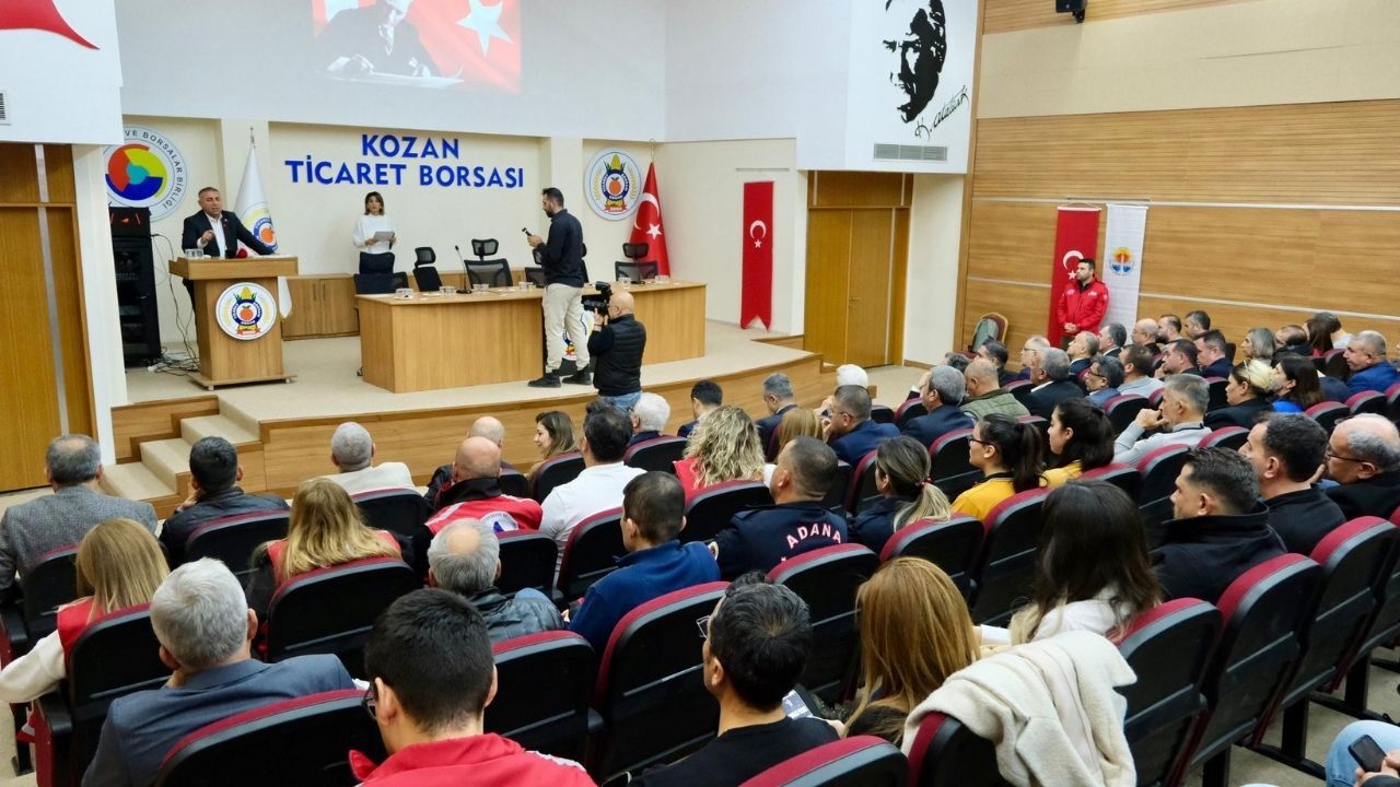 Güngör Geçer Deprem Gerçeğiyle Yaşamak” Paneline Katıldı (1)