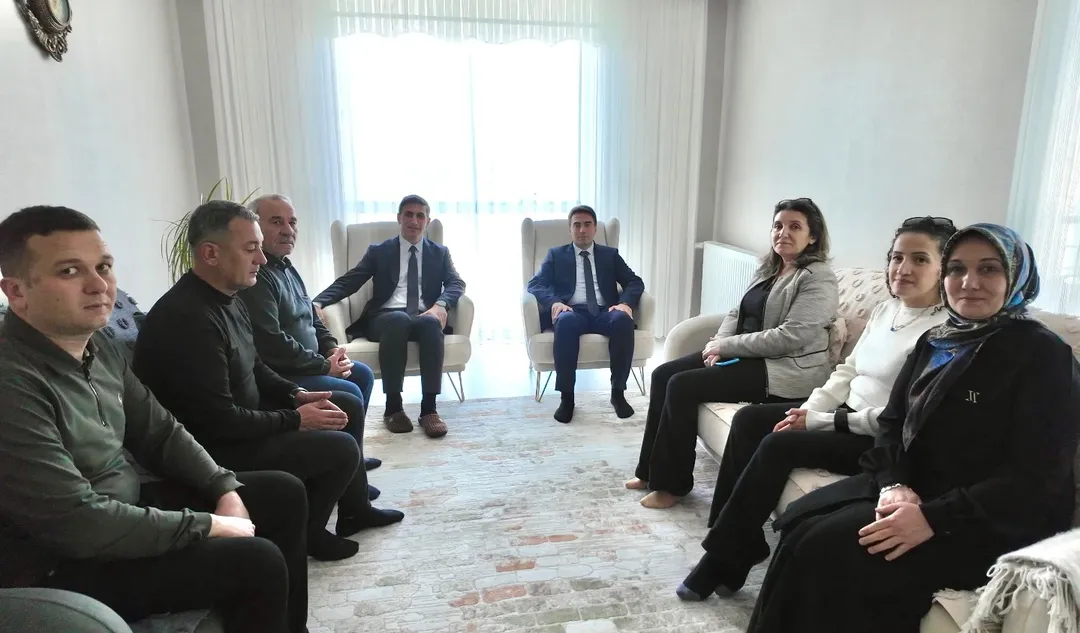 Kaymakam Mehmet Aksu Şehit Ve Gazi Aileleriyle Bir Araya Geldi (1)