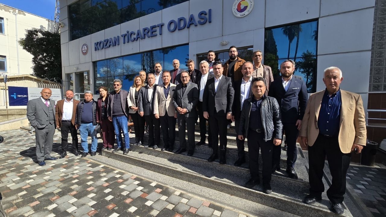 Kozan’da Iş Dünyasıyla Kalkınma Toplantısı Yapıldı
