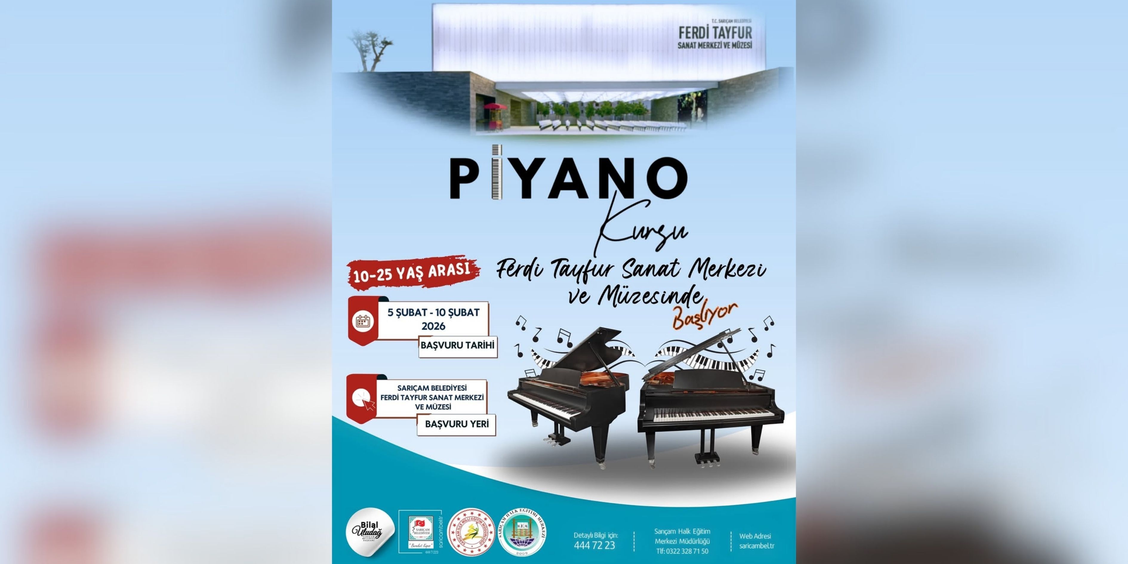 Sarıçam’da Piyano Kursu Başlıyor-1