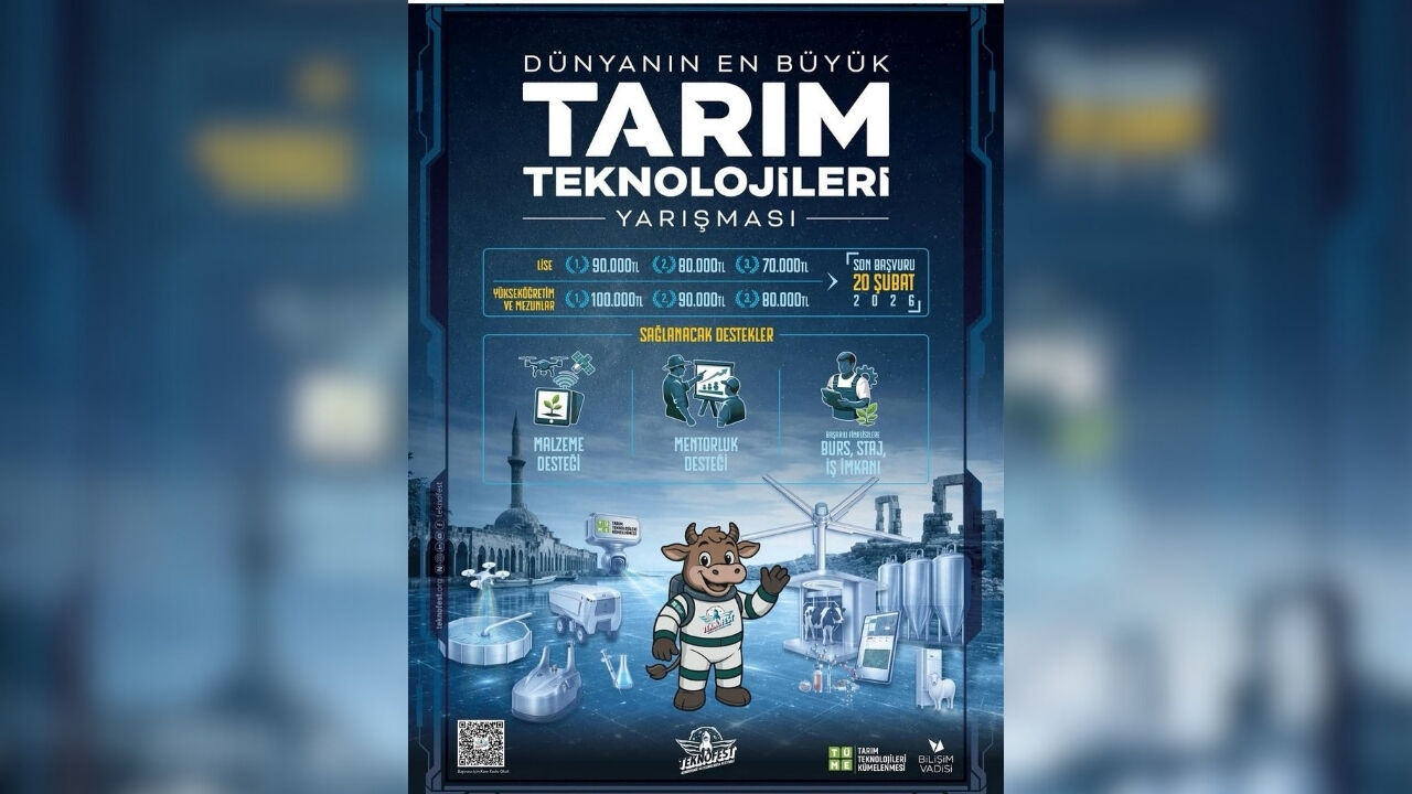 Teknofest Tarım Teknolojileri Yarışması Başvuruları Sürüyor