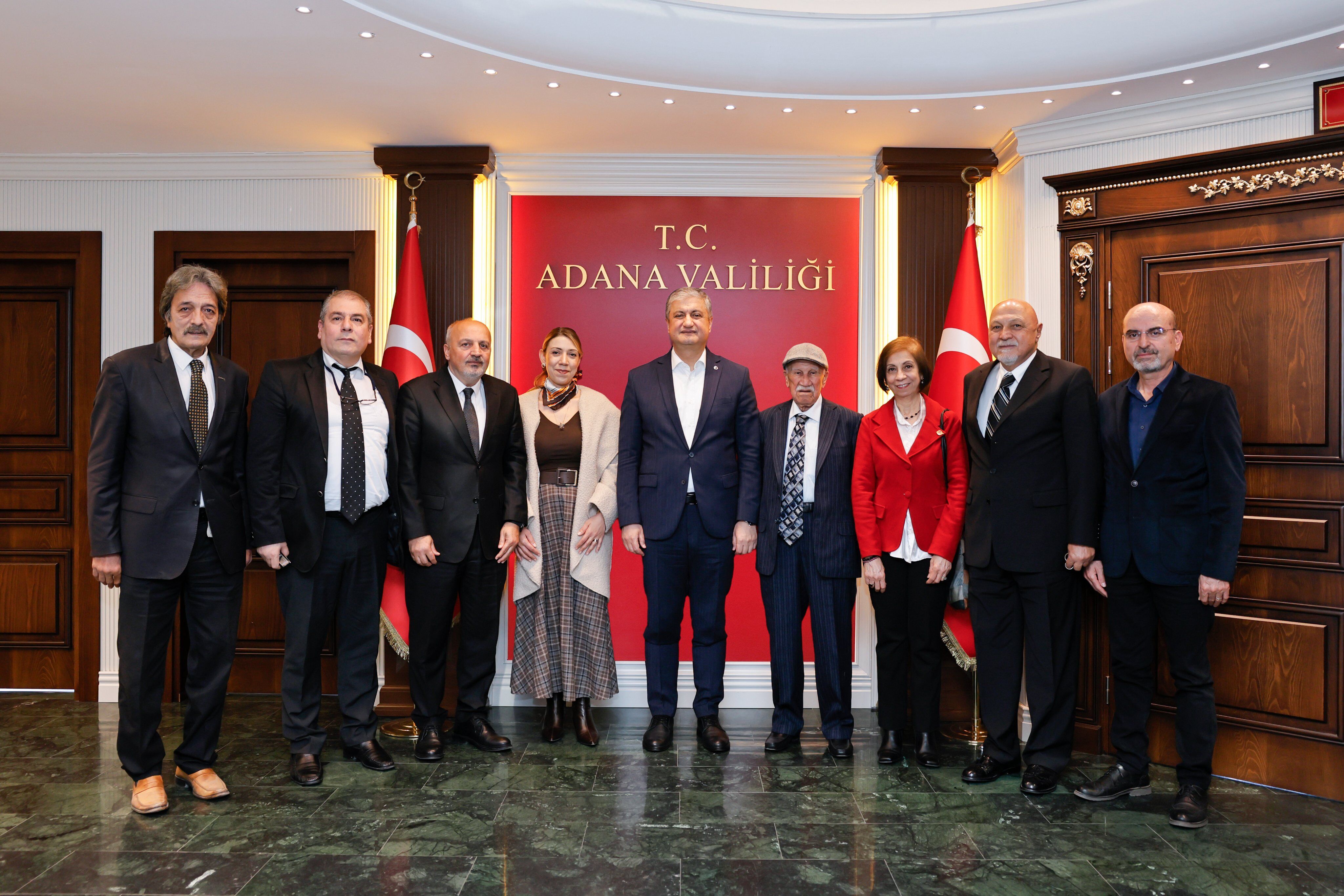 Vali Mustafa Yavuz Yerel Basın Temsilcilerini Kabul Etti