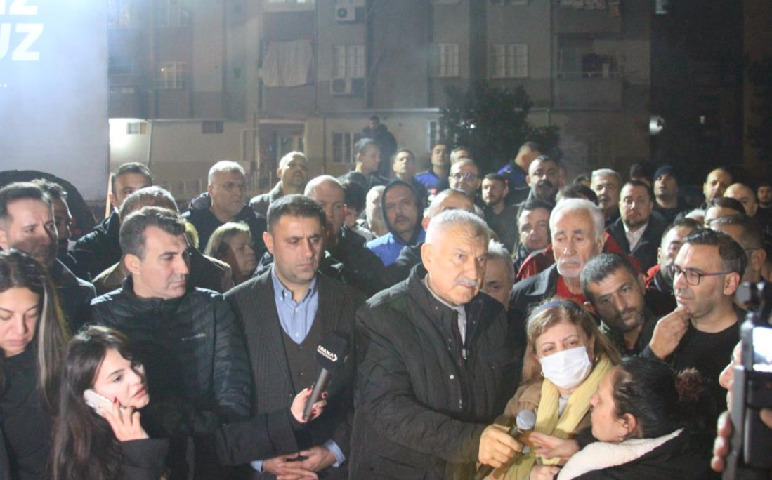 Zeydan Karalar Tahliye Sonrası Adana’da 6 Şubat Anmasına Katıldı (3)