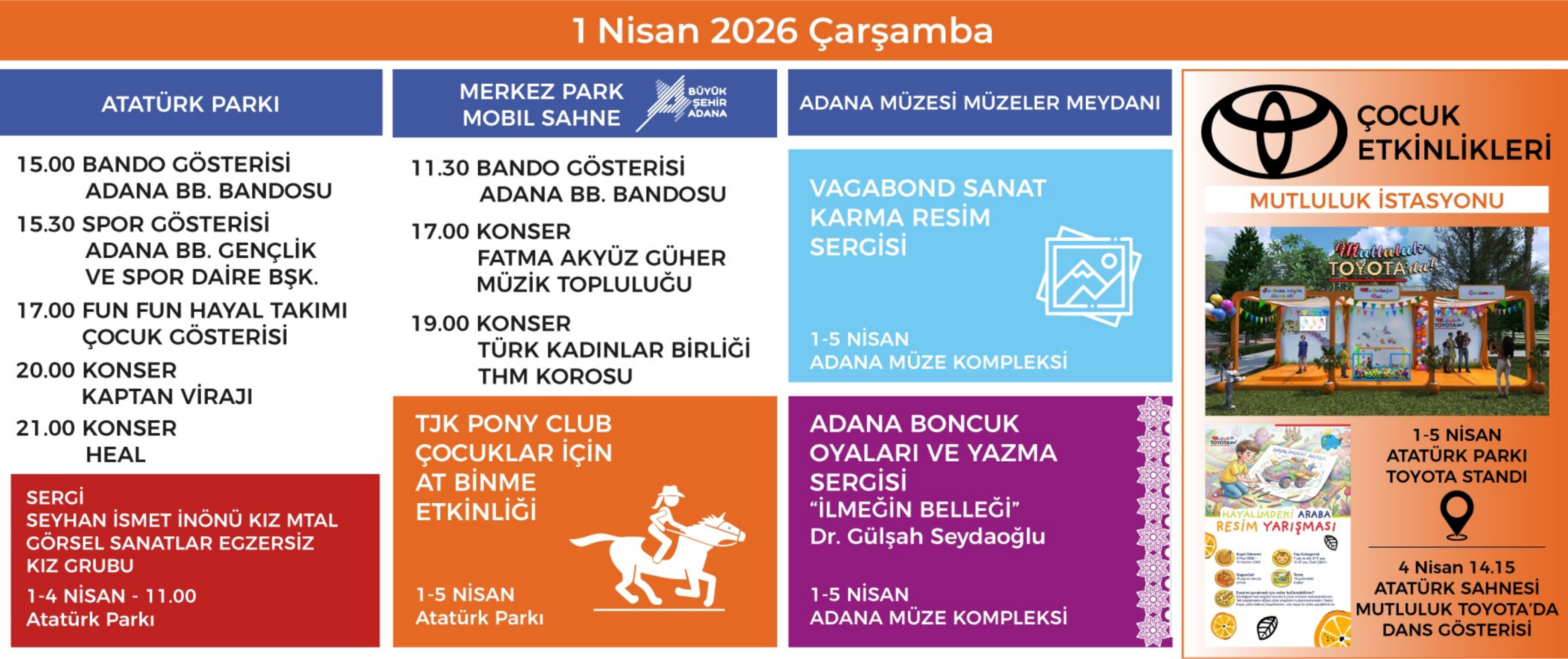 2026 Portakal Çiçek Karnavalı Programı 2