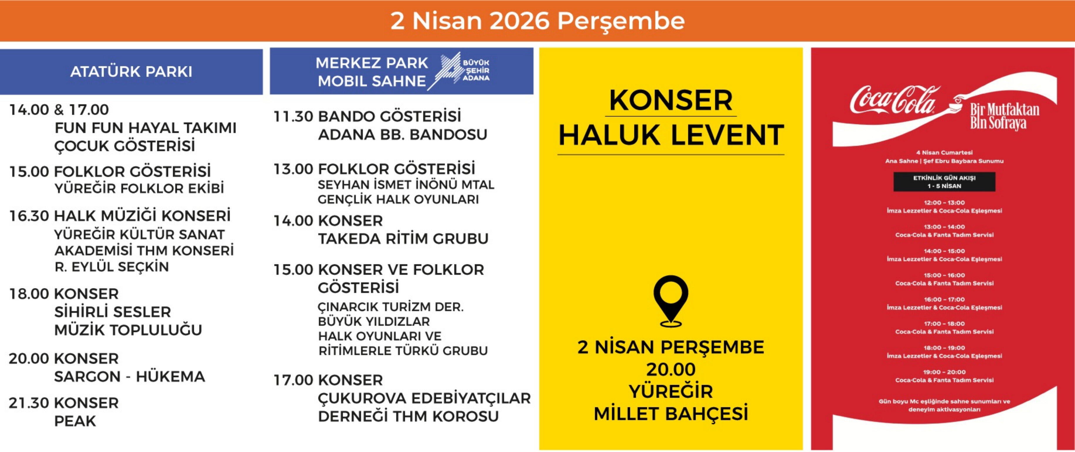 2026 Portakal Çiçek Karnavalı Programı 3