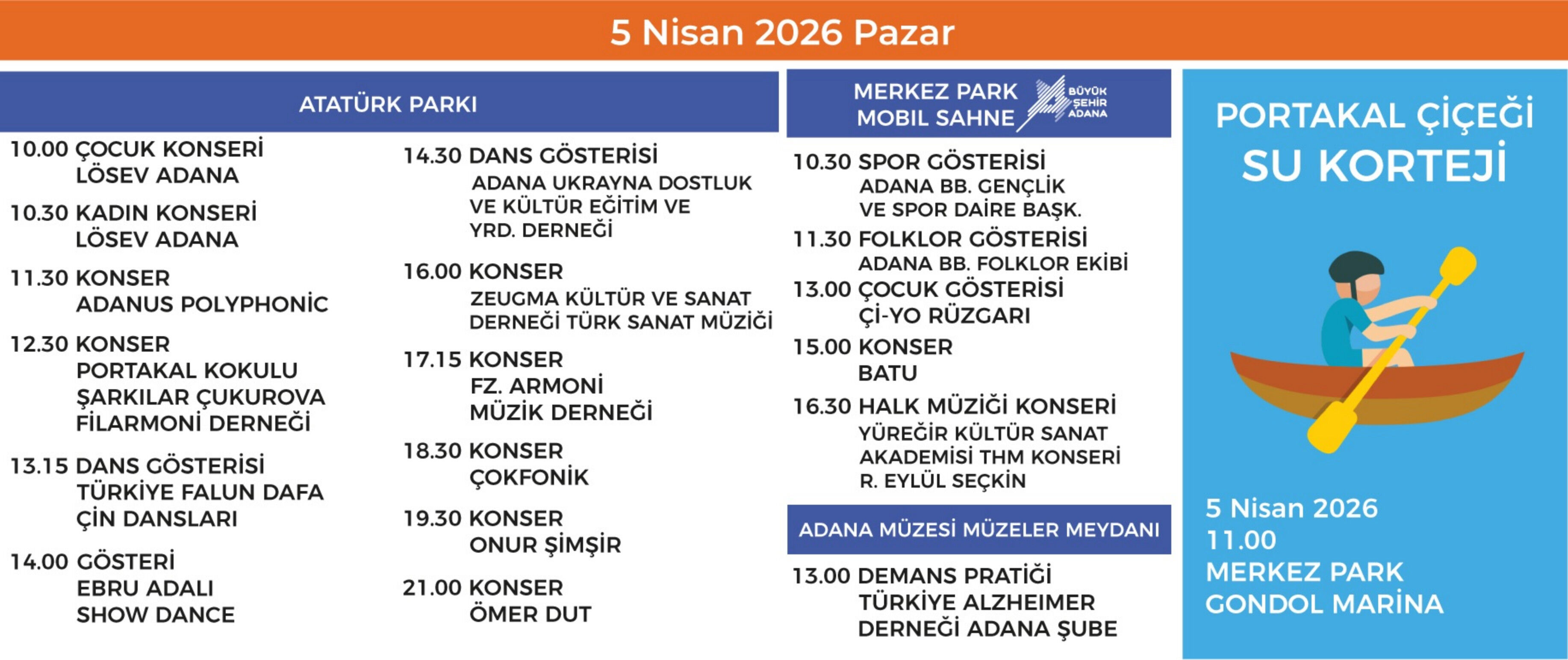 2026 Portakal Çiçek Karnavalı Programı 6