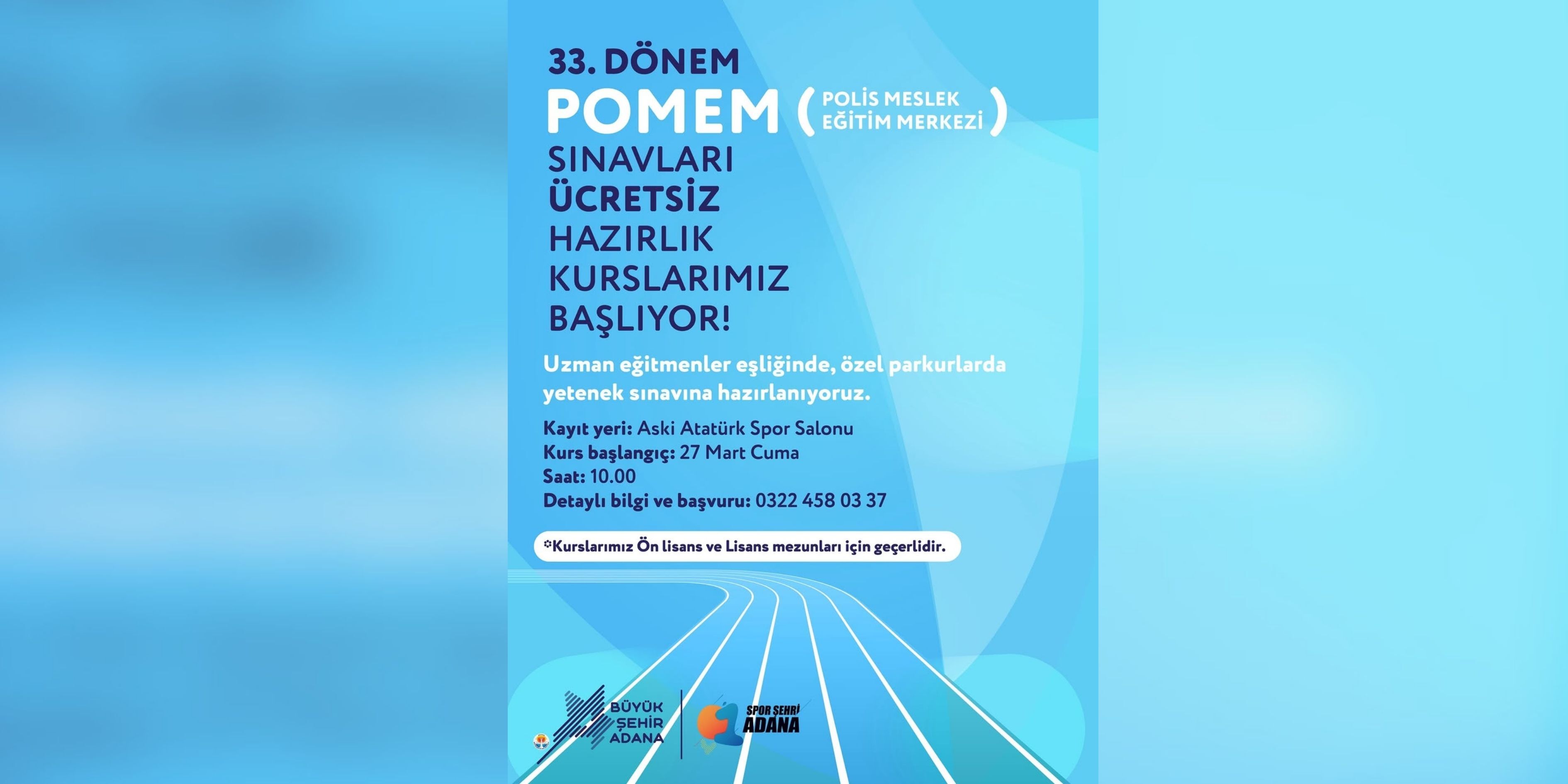 Adana’da Geleceğin Polis Adaylarına Ücretsiz Hazırlık Kursu-1