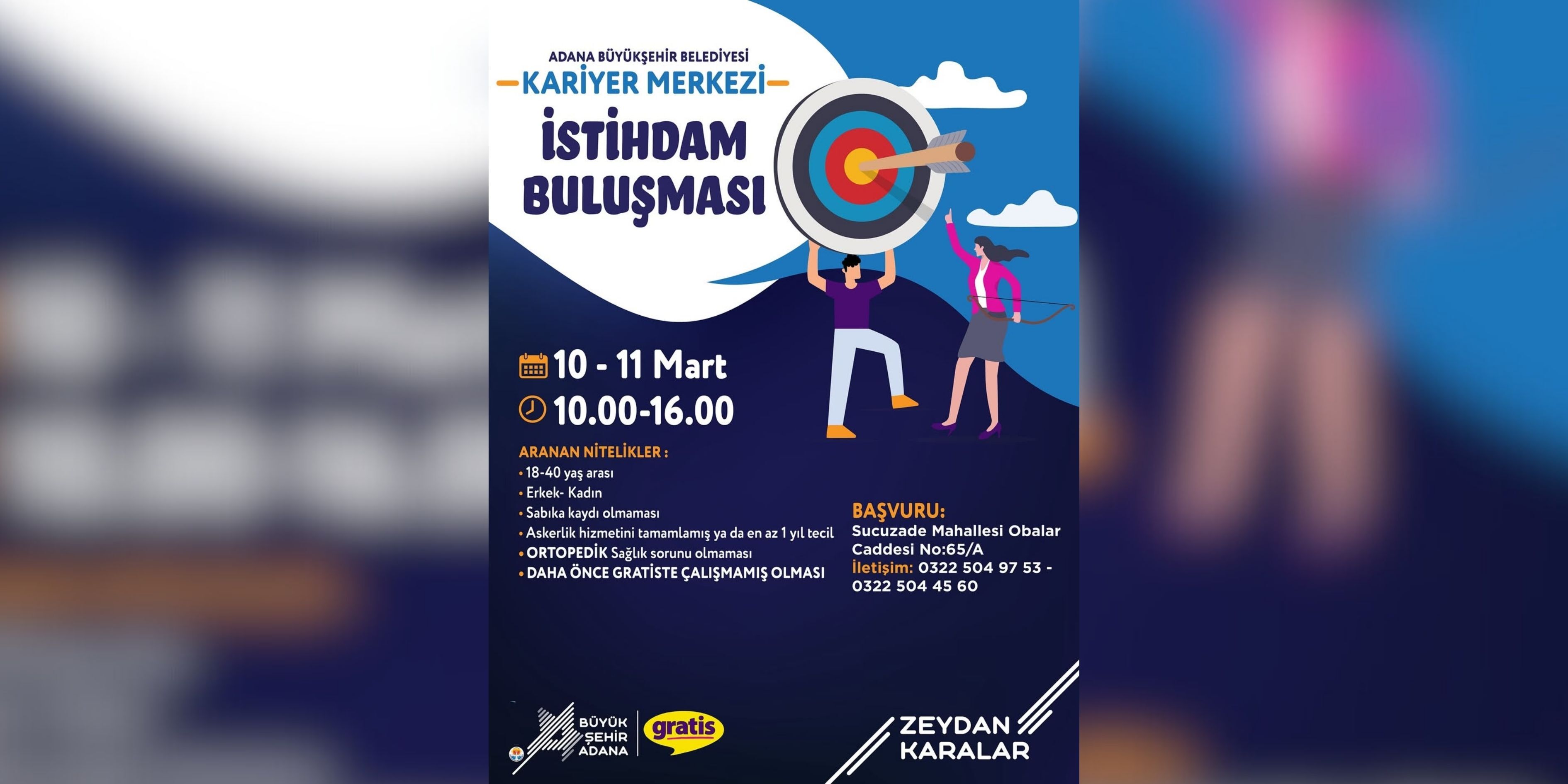 Adana’da İstihdam Buluşması İş Arayanlar İşverenlerle Bir Araya Geliyor (2)