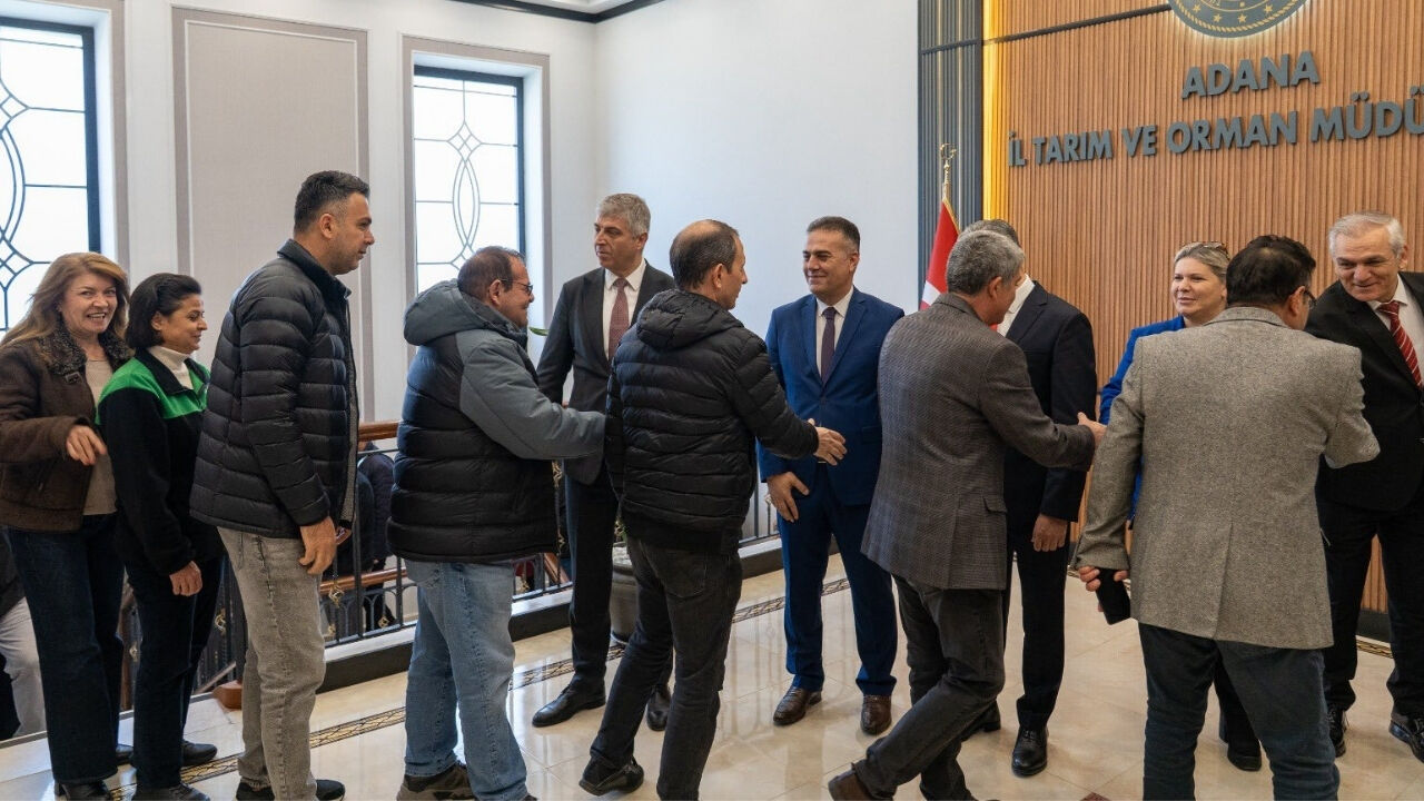 Adana’da Tarım Ve Orman Ailesi Bayramlaştı (2)