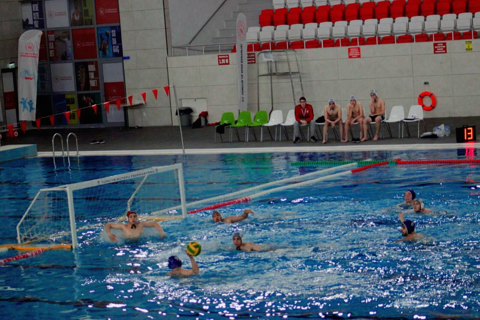 Adana’da U20 Erkekler Sutopu Müsabakaları Tamamlandı