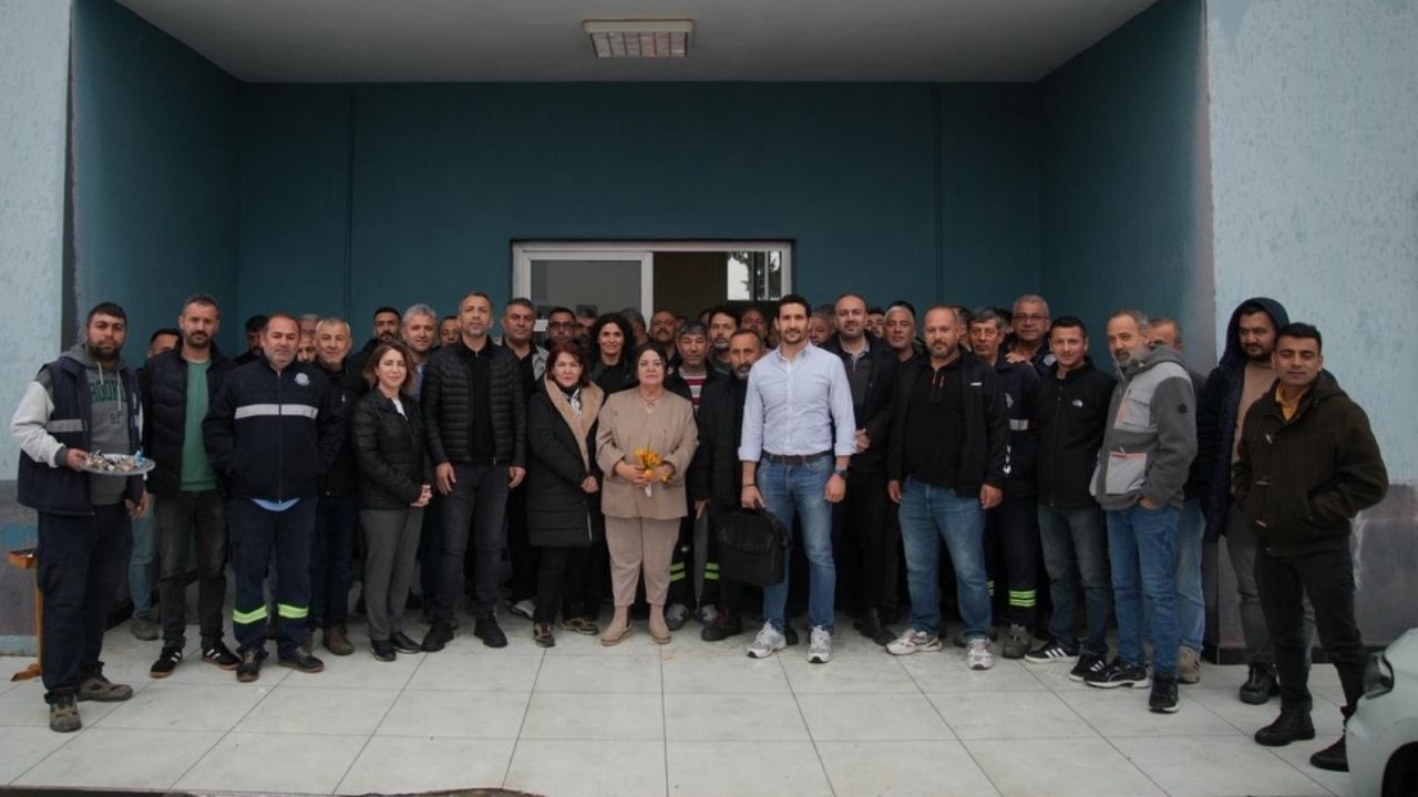 Akkan’dan Belediye Çalışanlarına Bayram Ziyareti (1)