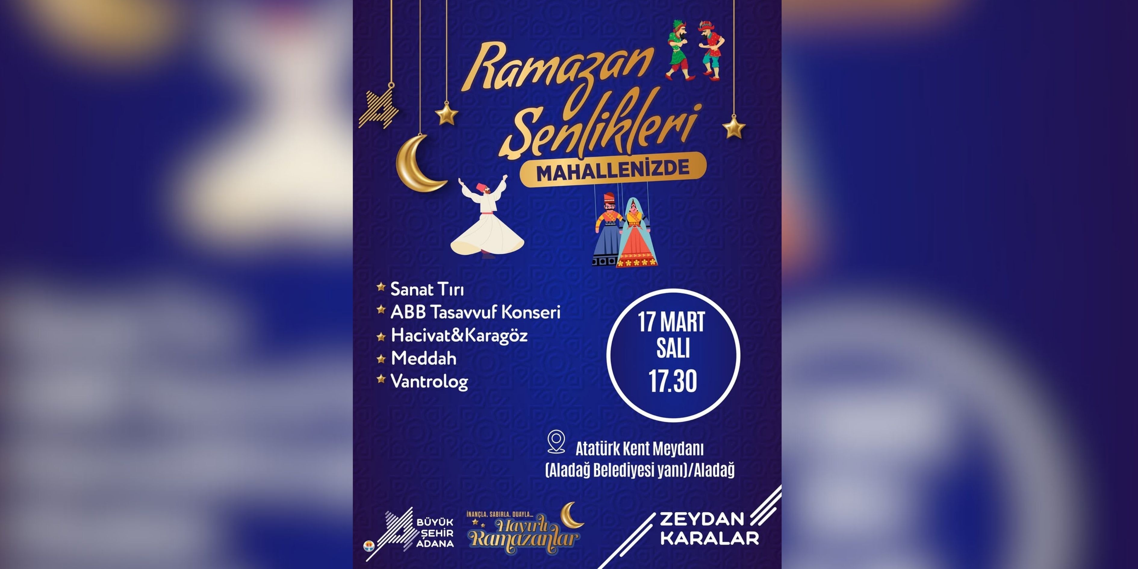 Aladağ'da Ramazan Şenlikleri Geleneksel Gösteriler Vatandaşlarla Buluşacak-1