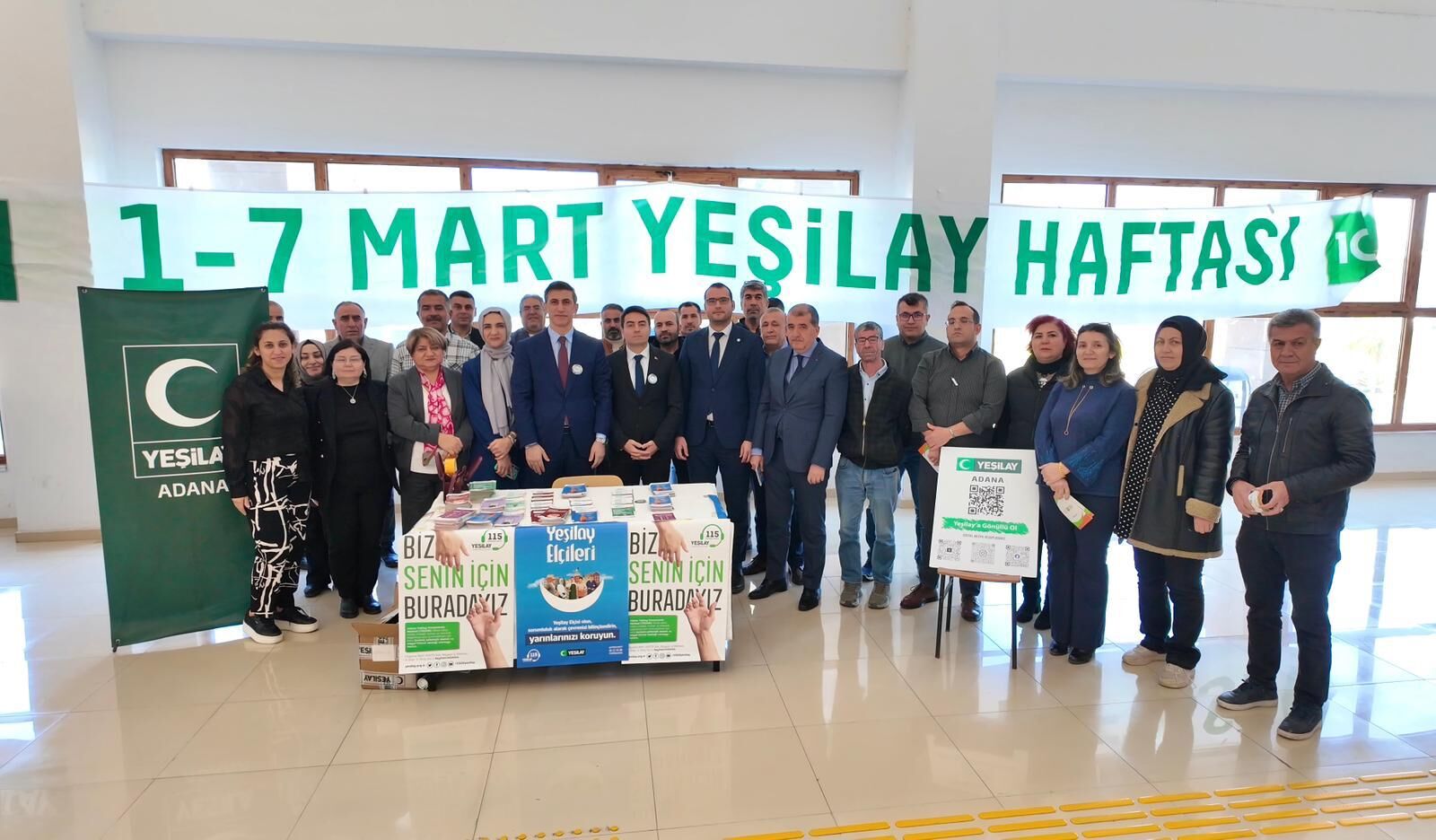 Bağımlılığa Karşı El Ele Yüreğir’de Yeşilay Standı Kuruldu (2)
