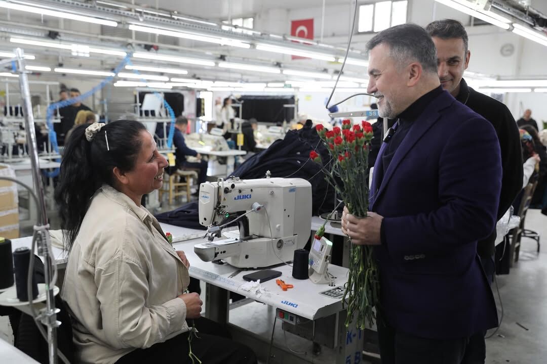 Başkan Dağlı’dan Kadın Emekçilere 8 Mart Ziyareti (2)