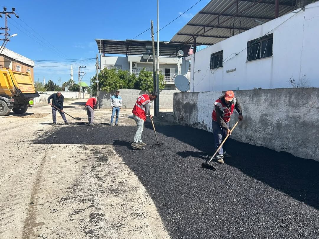 Ceyhan’da Yol Seferberliği Çalışmalar Aralıksız Sürüyor (4)