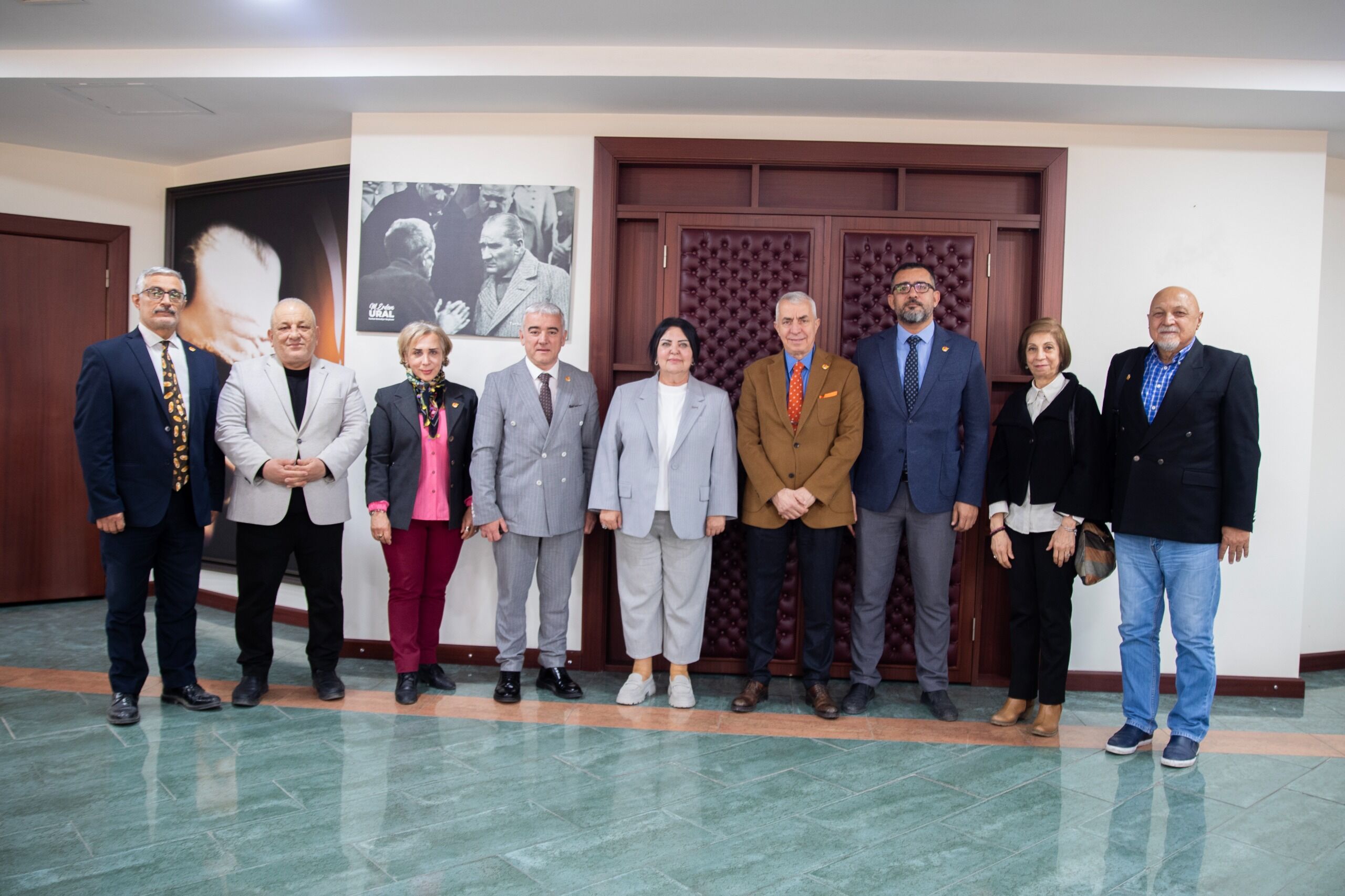 Çgc Yönetiminden Başkan Vekili Akkan’a Ziyaret (1)