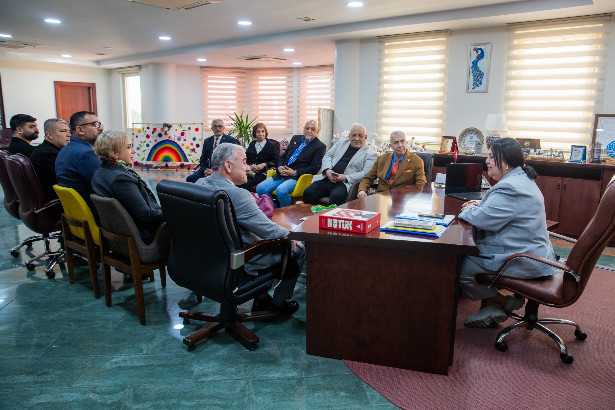 Çgc Yönetiminden Başkan Vekili Akkan’a Ziyaret (2)