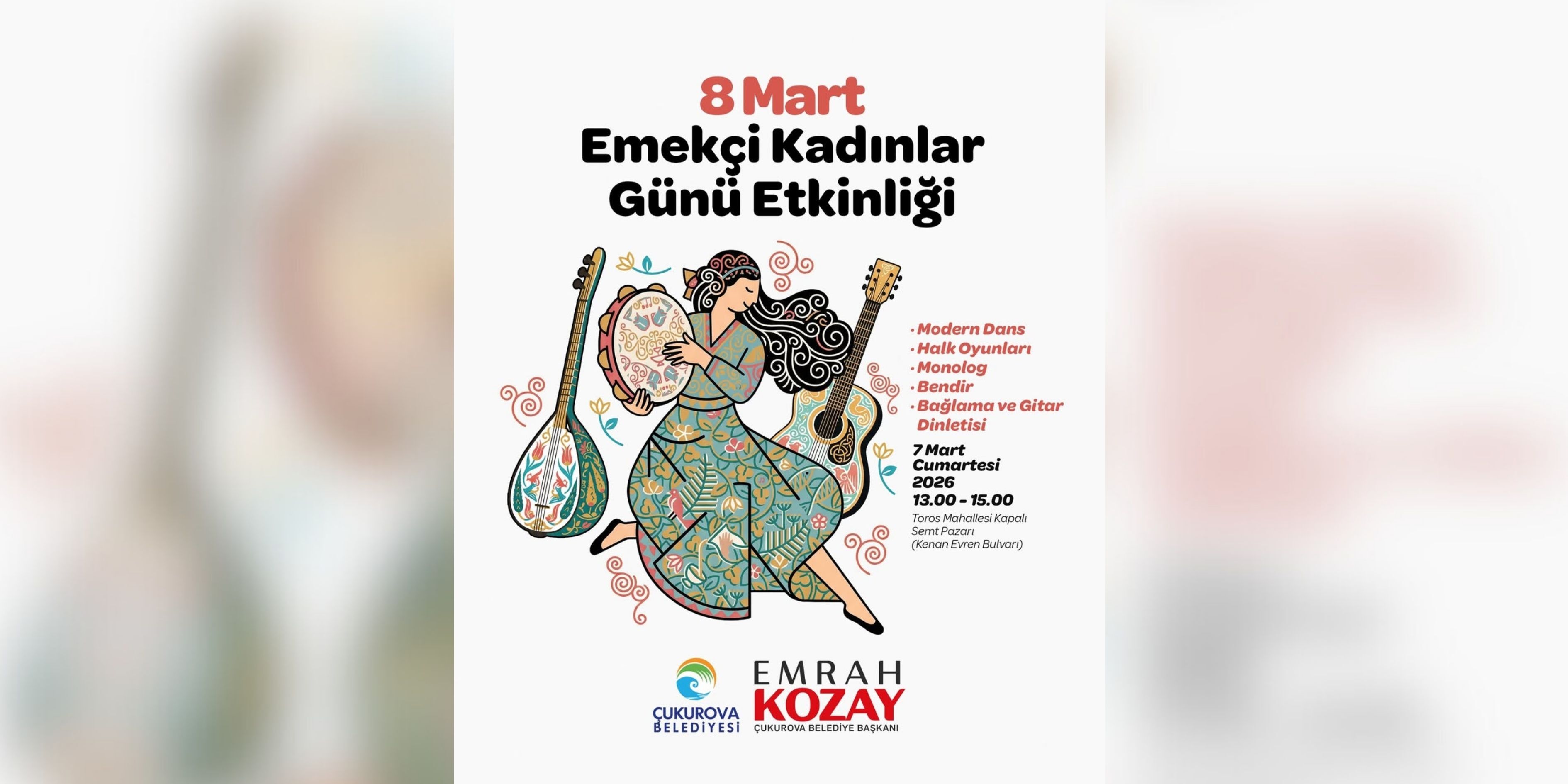 Çukurova’da 8 Mart’a Özel Sanat Buluşması-1