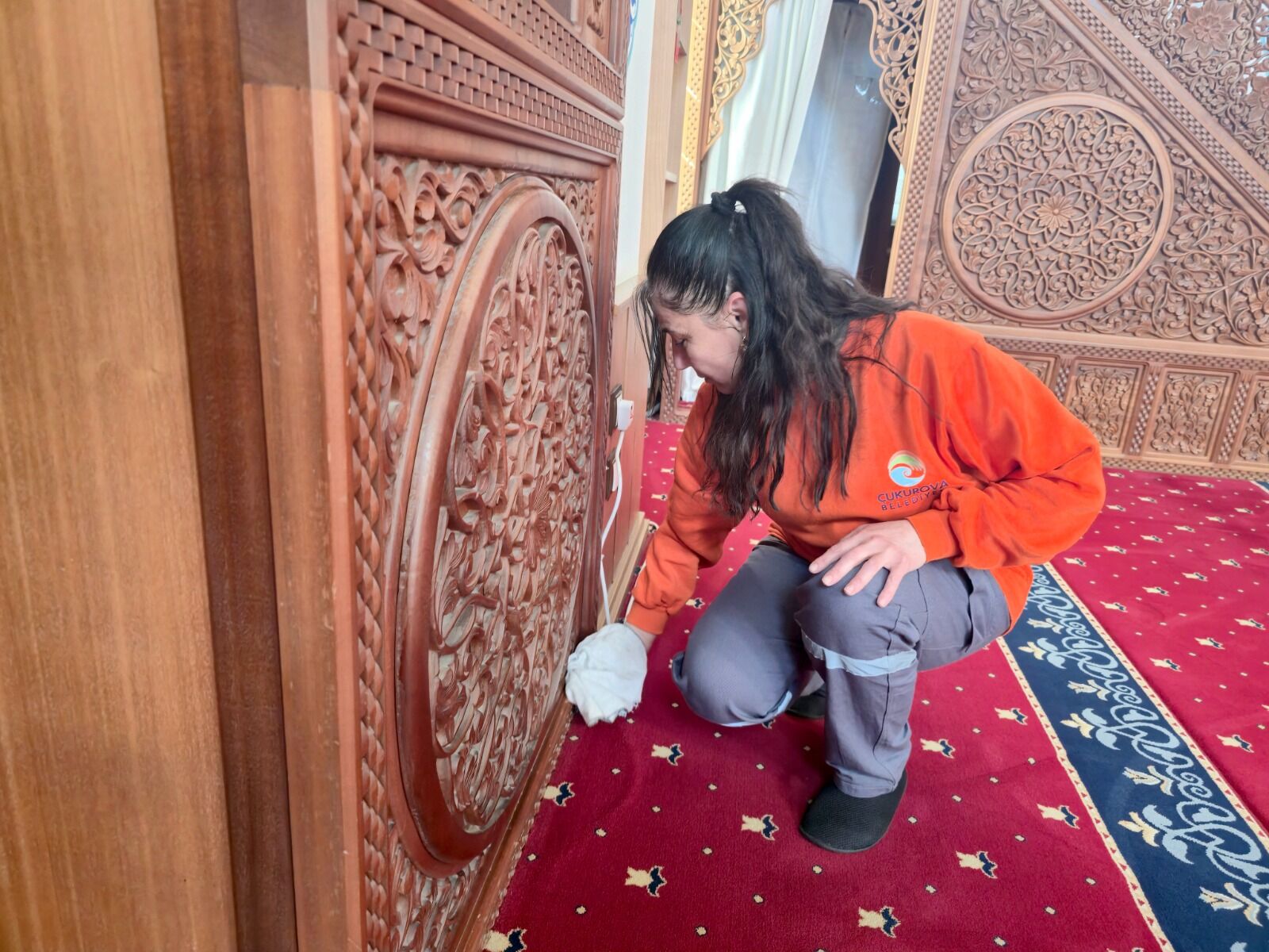 Çukurova’da Camiler Bayrama Hazırlanıyor (2)