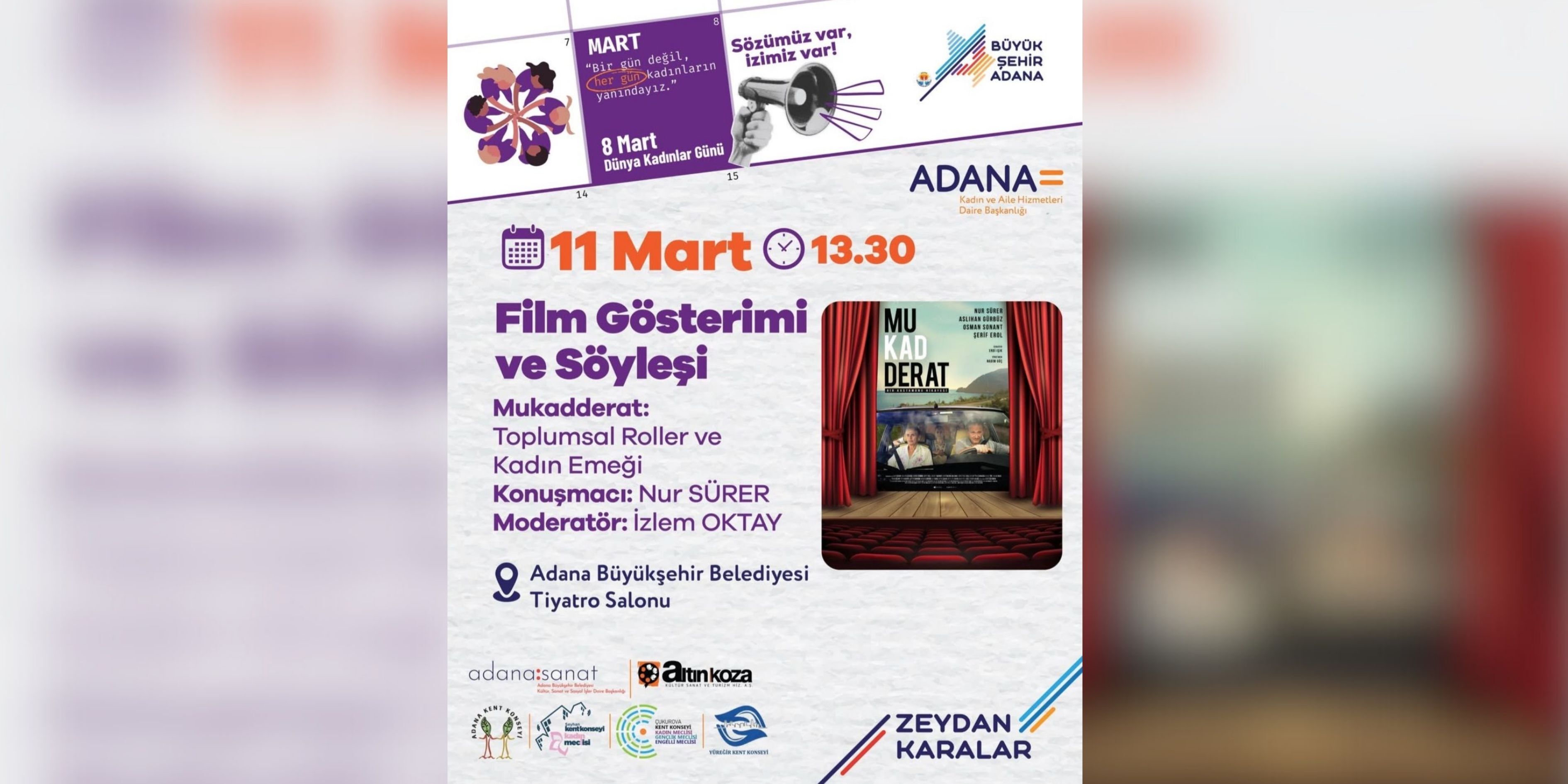 Kadın Emeği Adana’da Film Ve Söyleşiyle Gündeme Taşınacak-1