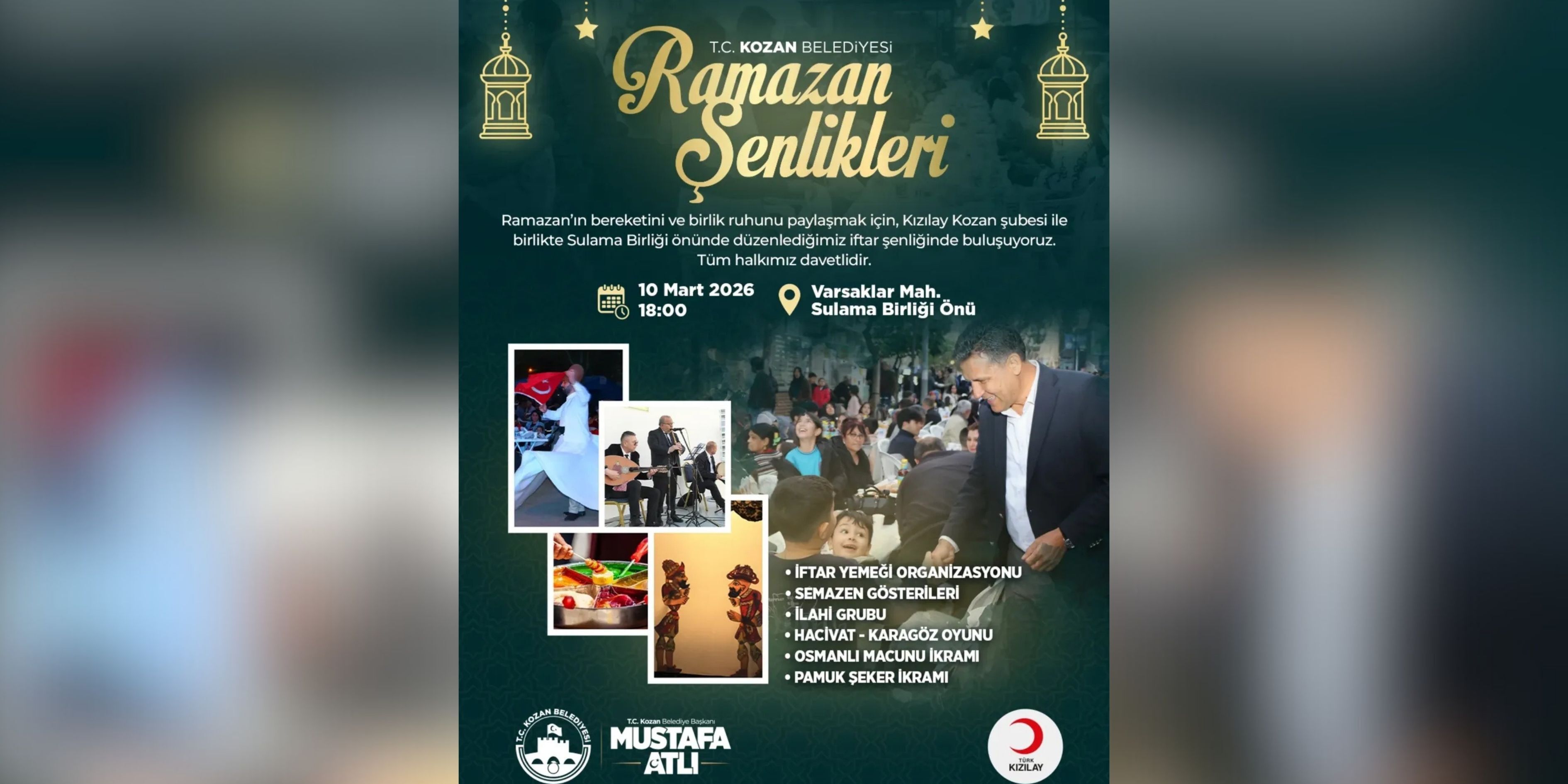 Kozan’da Ramazan Coşkusu İftar Şenliği Düzenleniyor-1