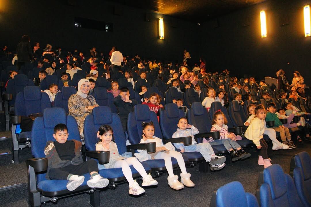 Kreş Öğrencileri Sinema Etkinliğiyle Eğlendi (1)